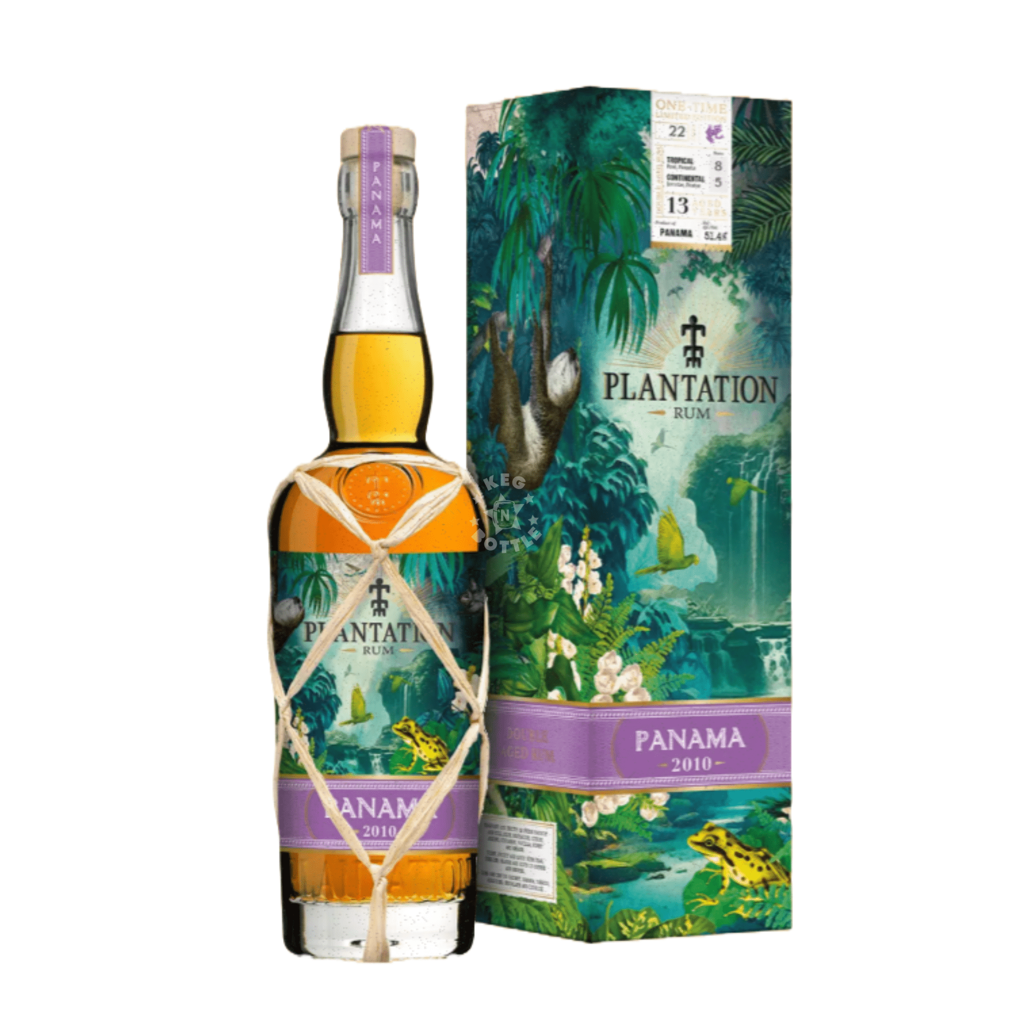 Plantation 13 Year Panama 2010 Rum (750 ml) - Keg N Bottle