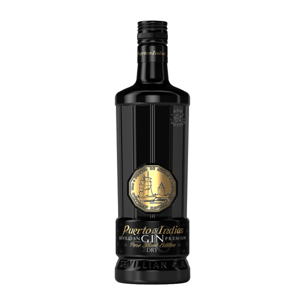 Puerto de Indias Pure Black Dry Gin (750 ml) | Keg N Bottle