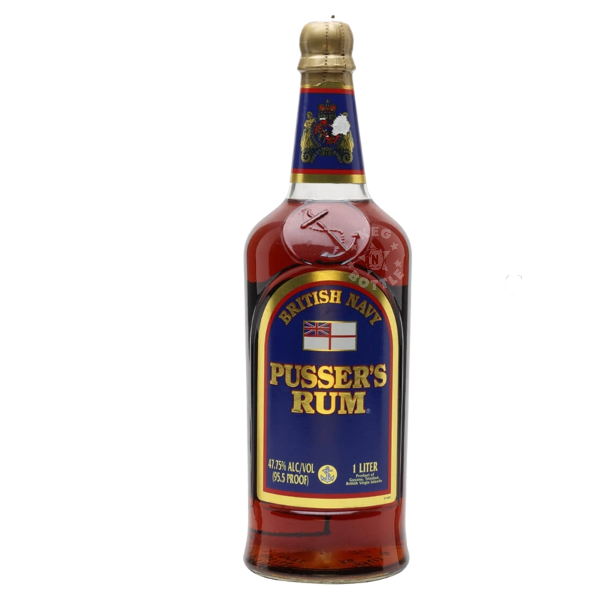 Pusser's Navy Rum (1 L) - Keg N Bottle