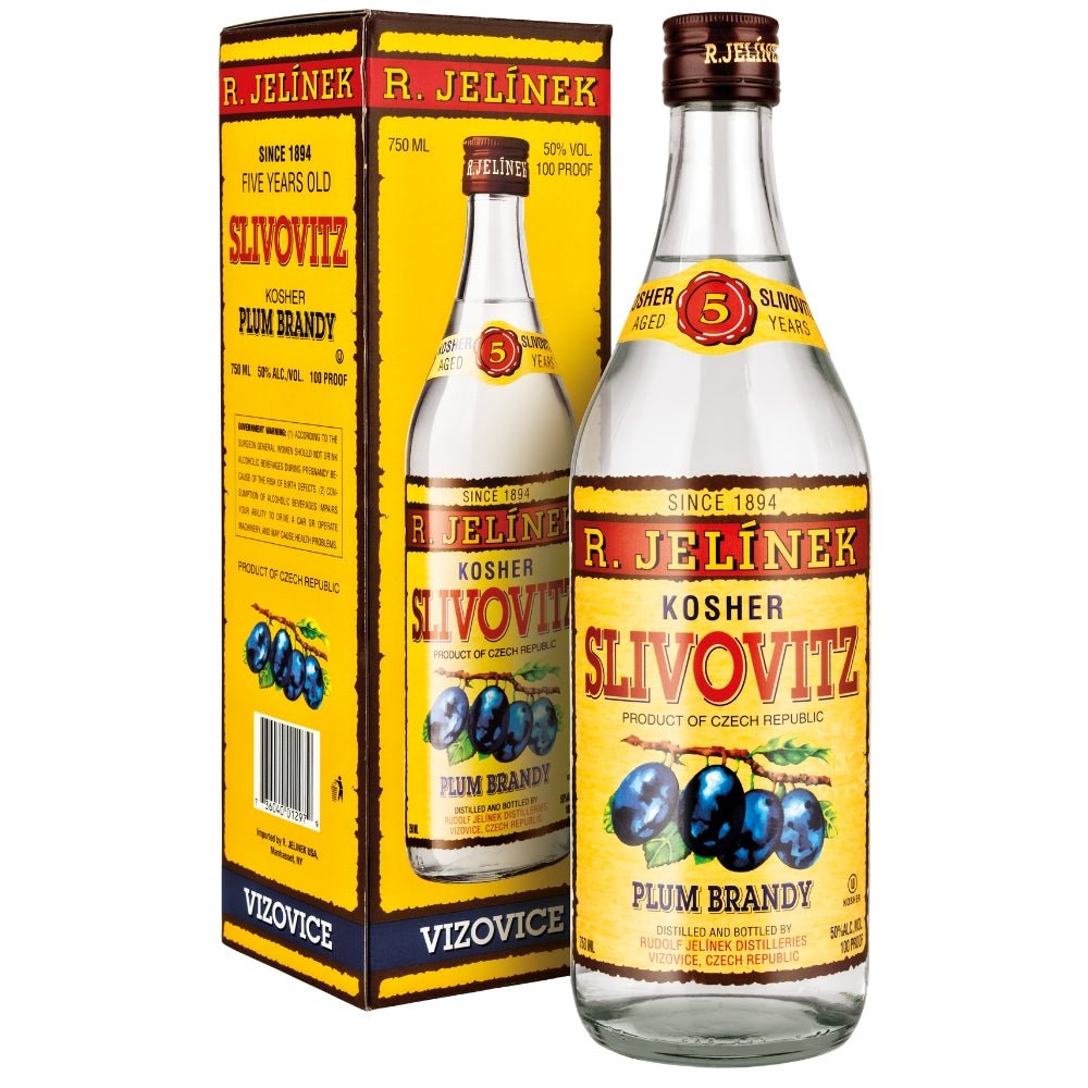 R. Jelinek 5 Year Old Plum Slivovitz Brandy (700mL) | Keg N Bottle
