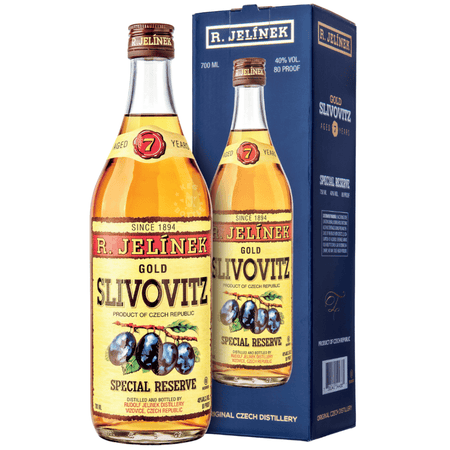 R. Jelinek 7 Year Special Reserve Plum Slivovitz Brandy (700mL