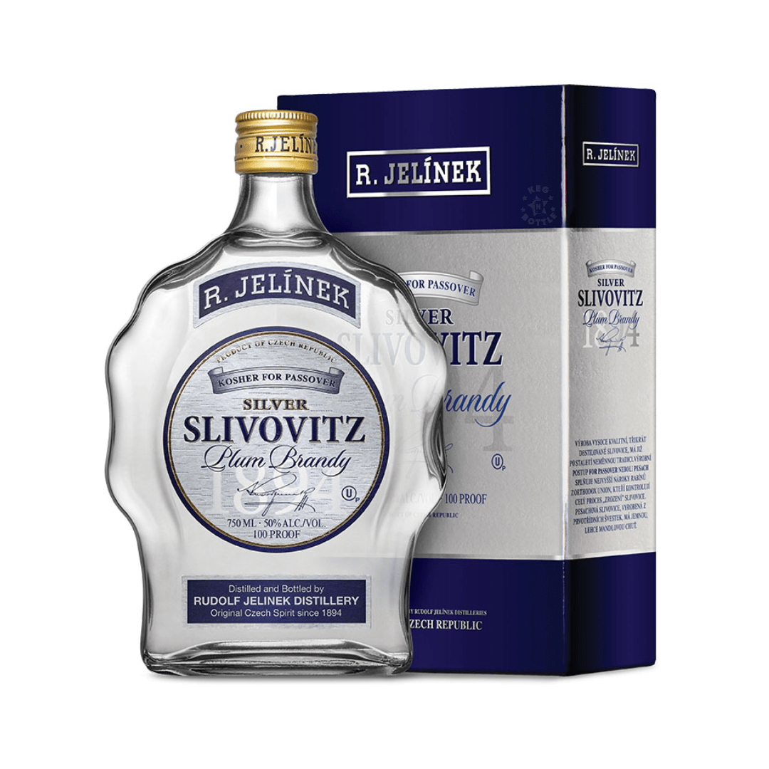 R. Jelinek Silver Slivovitz Plum Brandy (750 ml) | Keg N Bottle