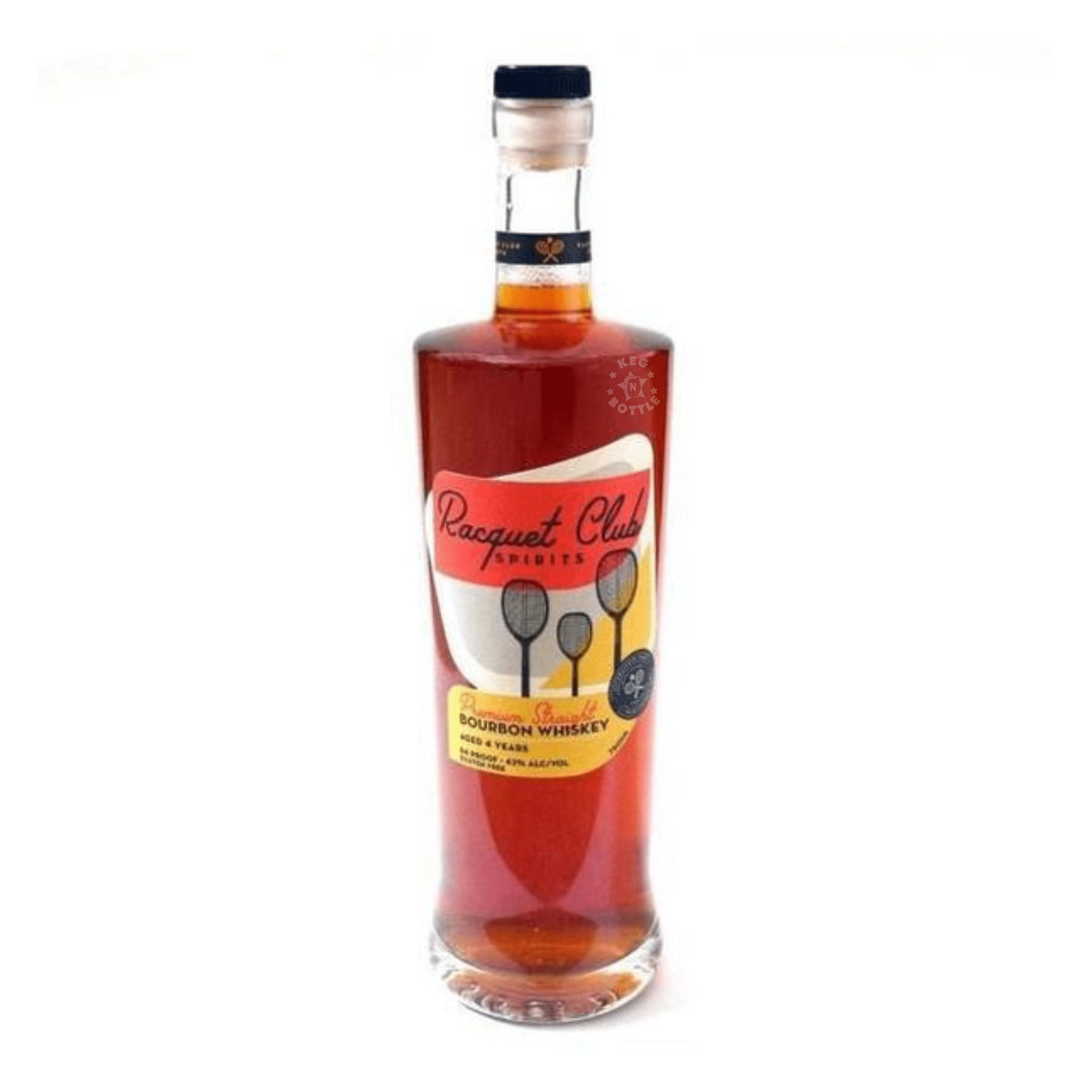 Racquet Club Spirits Straight Bourbon Whiskey (750 ml) - Keg N Bottle