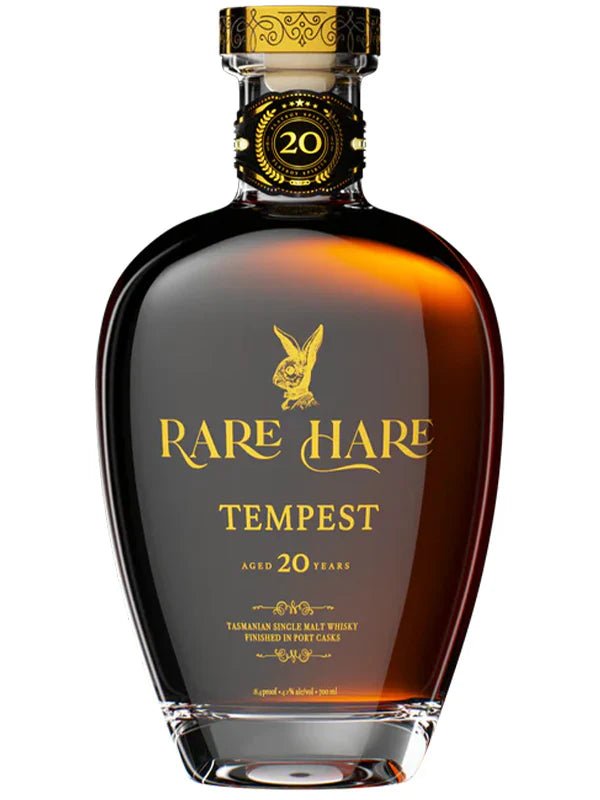 Rare Hare The Tempest 20 Year Old Tasmanian Single Malt Whiskey (700mL) - Keg N Bottle