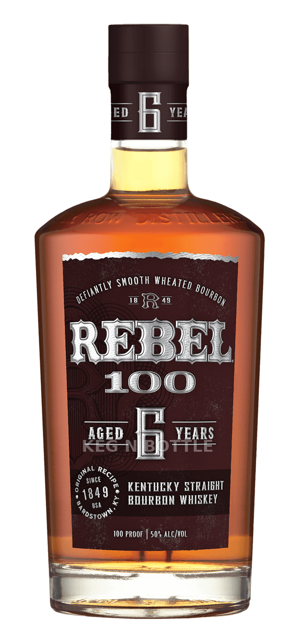 Rebel 6yo 100 Proof Wheated Bourbon (750 mL) | Keg N Bottle