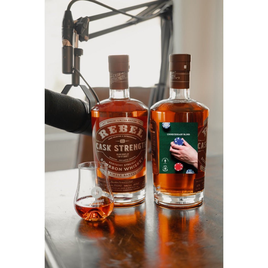 Rebel Single Barrel Bourbon (Barrel # 7755943 - "Unnecessary Blind") - Bourbon Pursuit & Keg N Bottle Private Barrel Pick 750 ml | Keg N Bottle