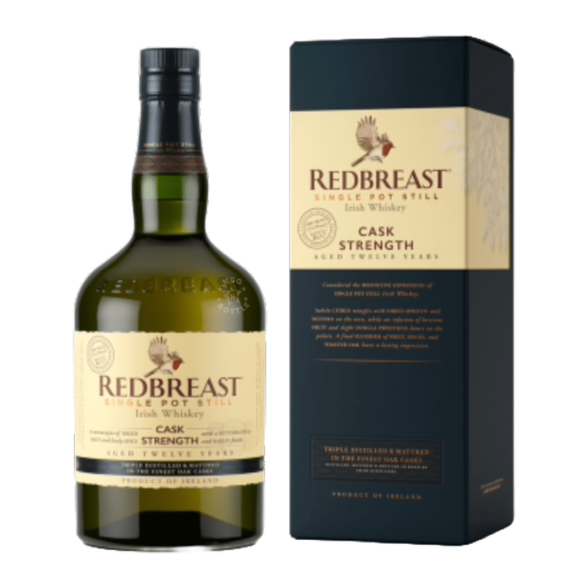 Redbreast 12 Year Cask Strength Irish Whiskey (750 ml) | Keg N Bottle