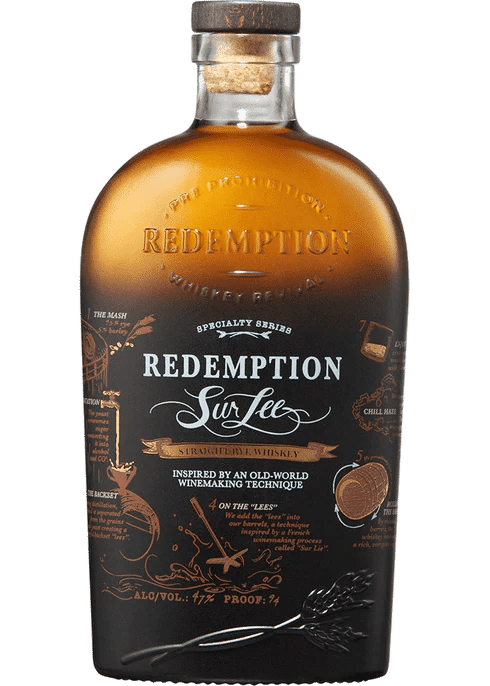 Redemption Sur Lee Specialty Series Straight Rye Whiskey (750mL) | Keg N Bottle