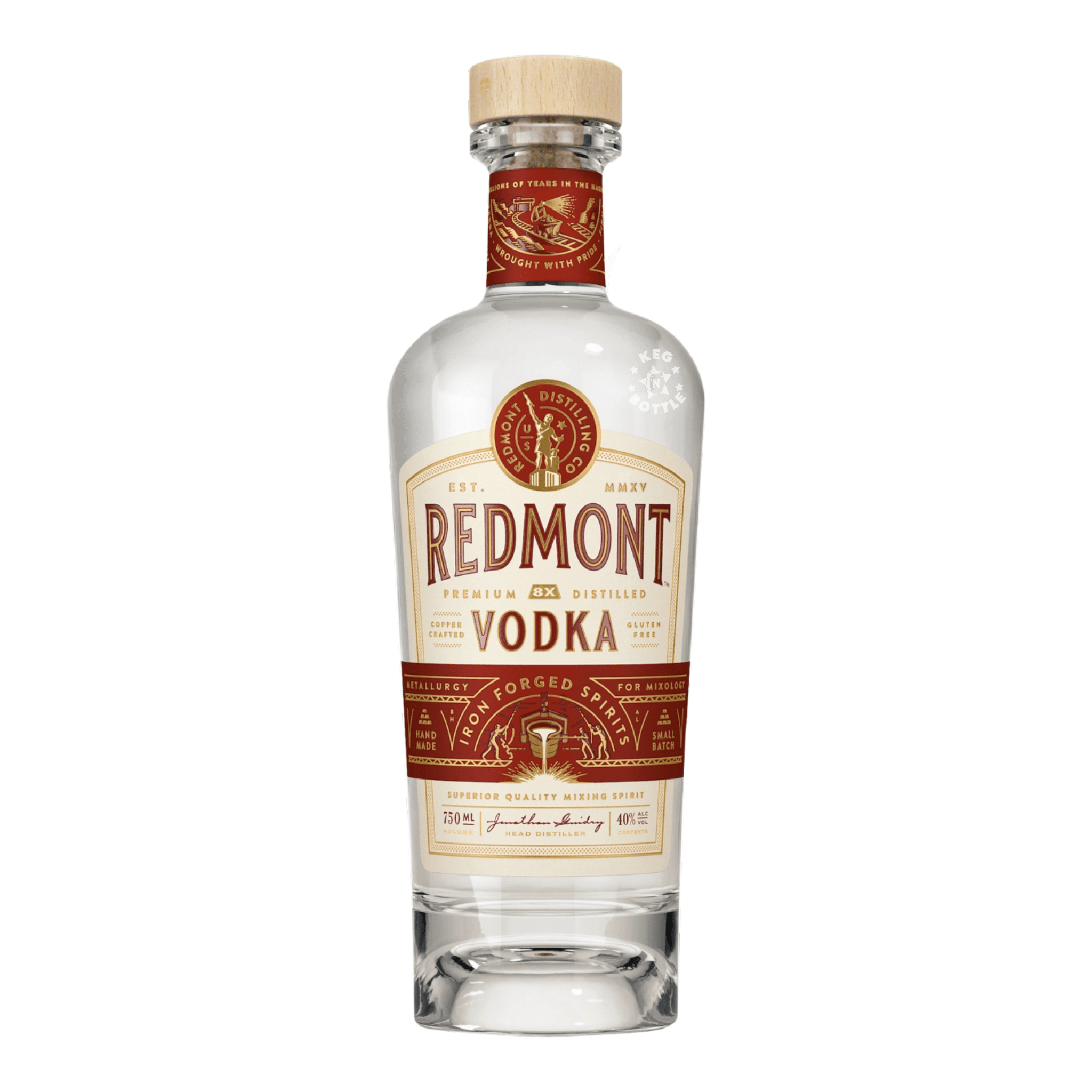 Redmont Vodka (750 ml) | Keg N Bottle