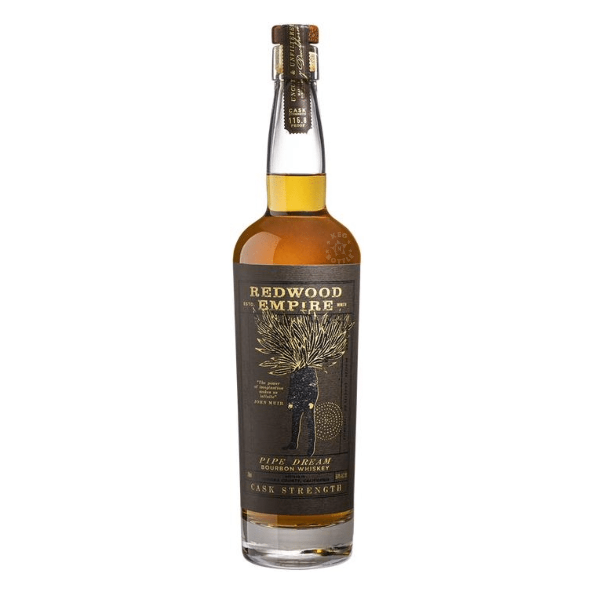 Redwood Empire Pipe Dream Bourbon Cask Strength (750 ml) - Keg N Bottle