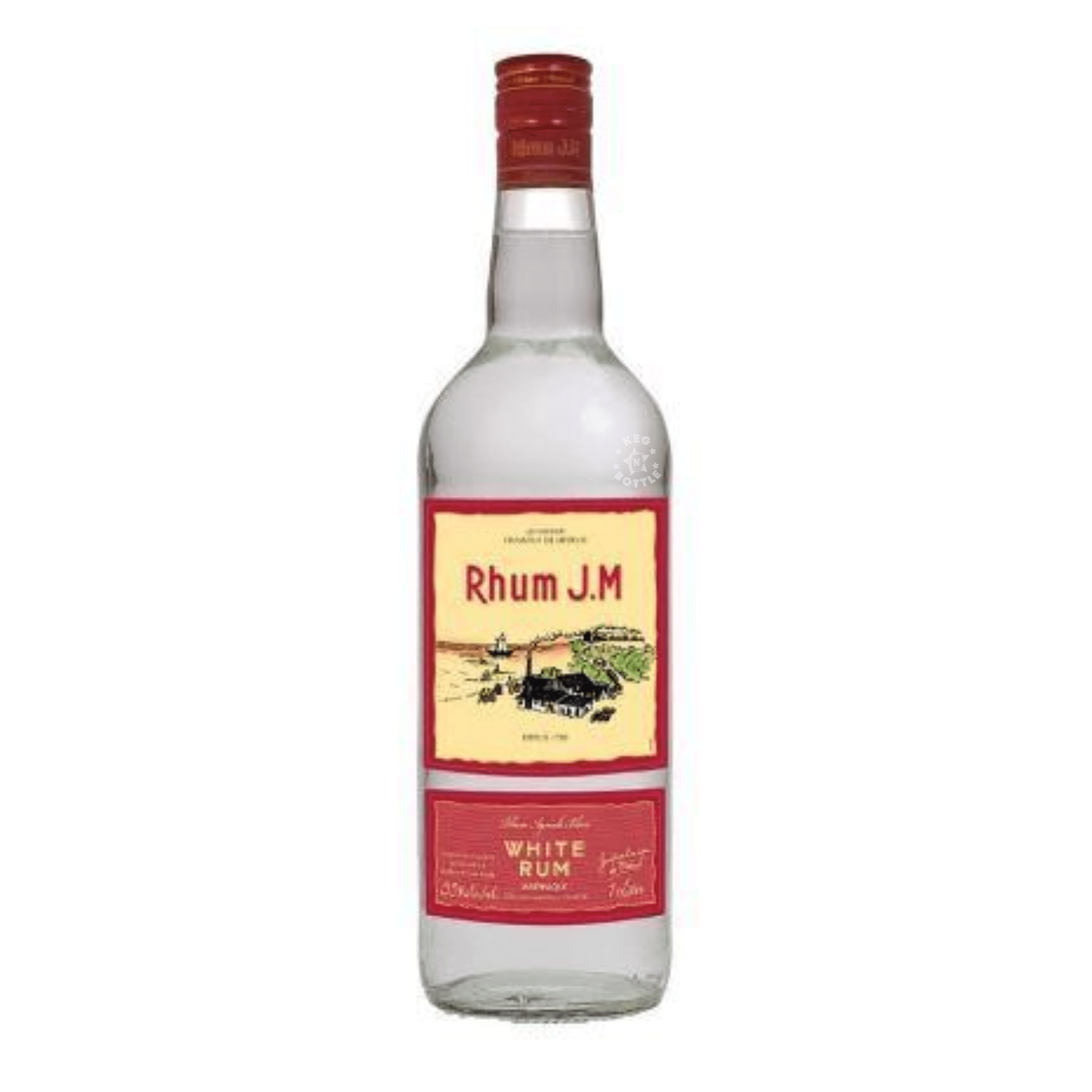 Rhum J.M. Agricole Blanc 110 Proof (1 L) - Keg N Bottle