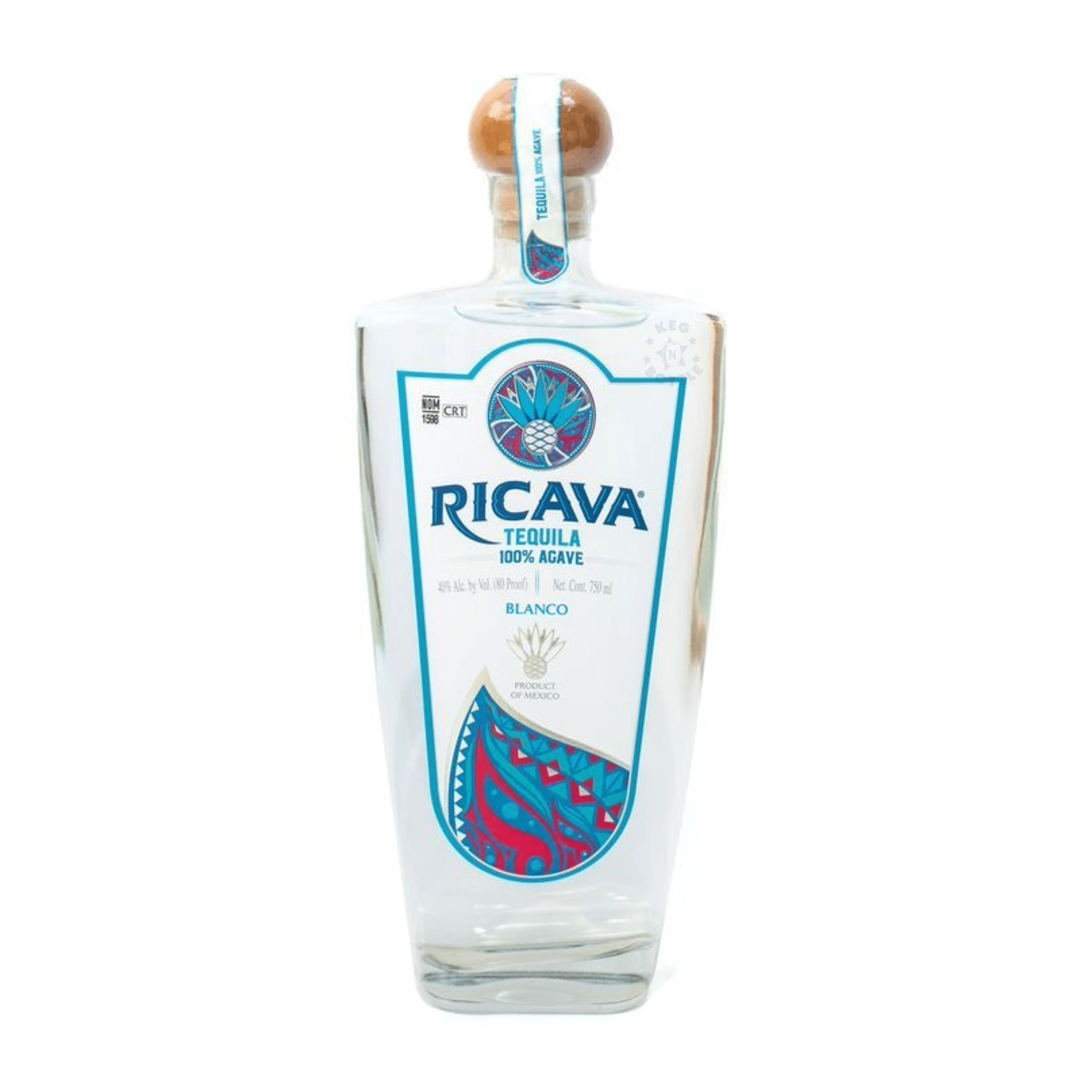 Ricava Blanco Tequila (750 ml) | Keg N Bottle