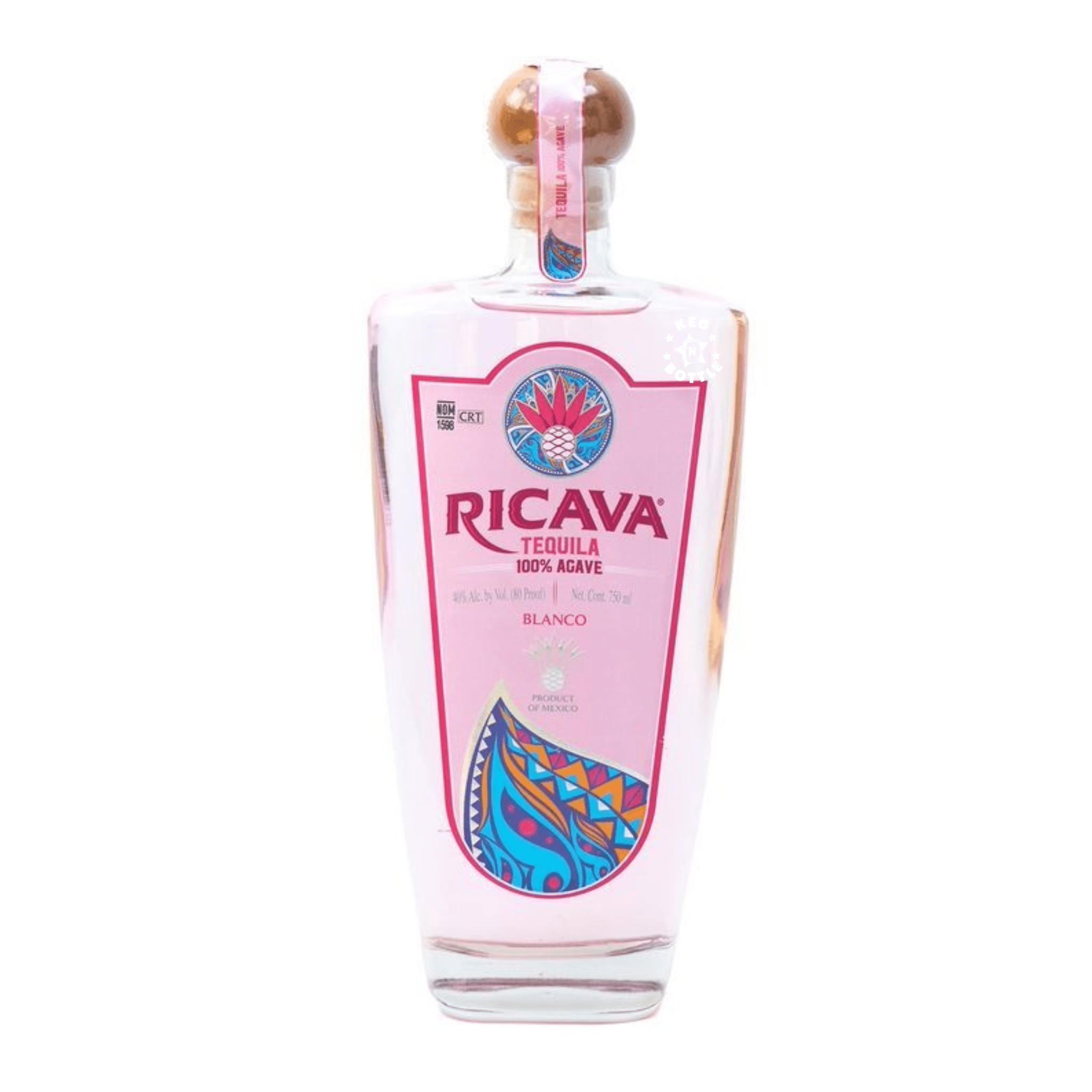 Ricava Rosa Tequila (750 ml) | Keg N Bottle