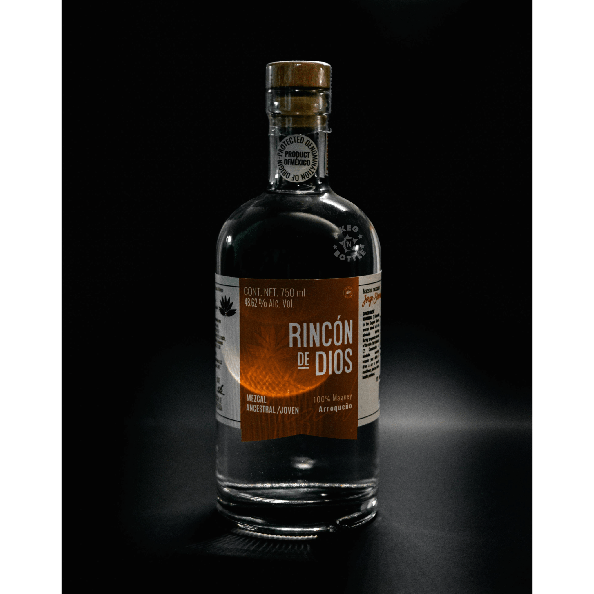 Rincon de Dios Arroqueño Mezcal (750 mL) - Keg N Bottle