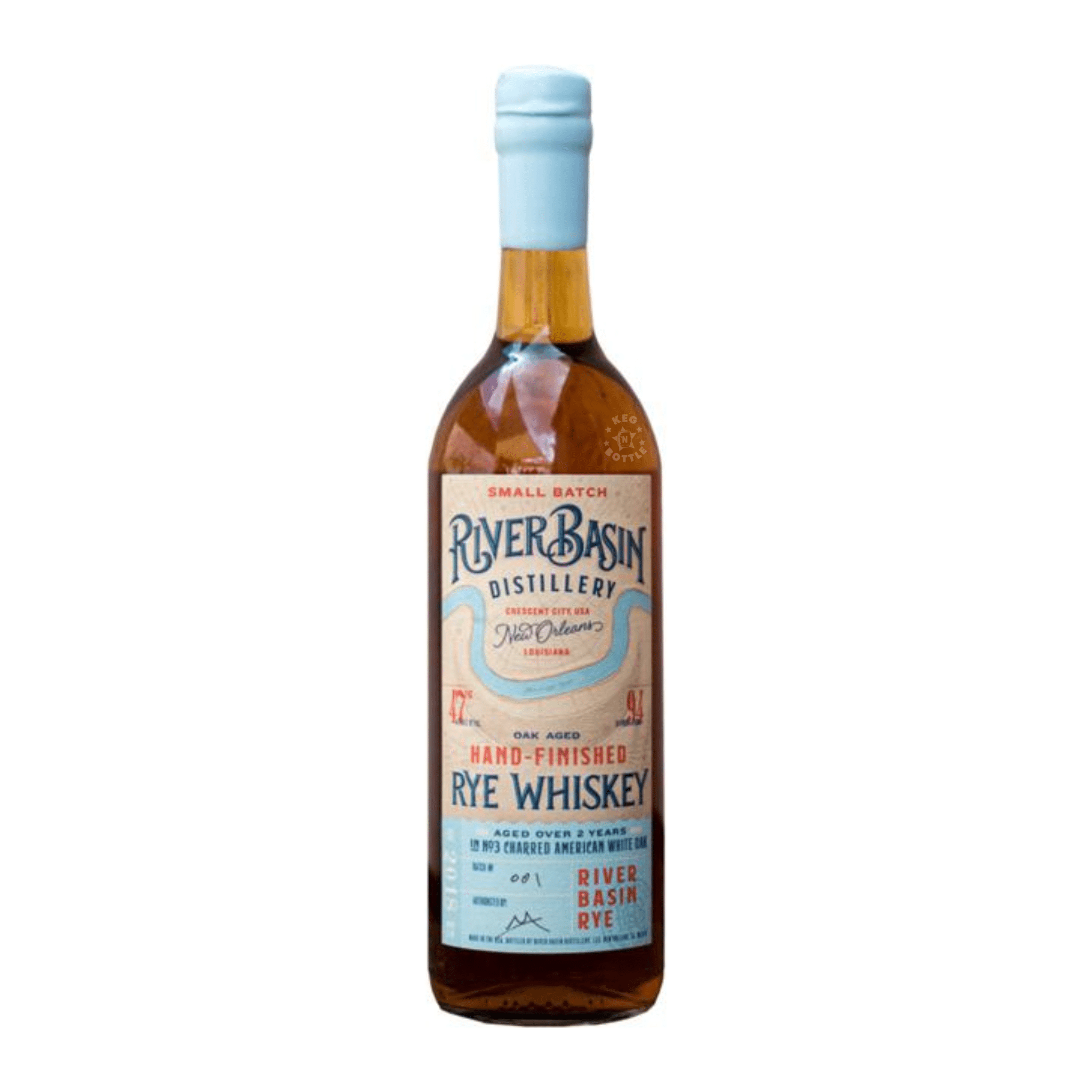 River Basin Rye Whiskey (750 ml) - Keg N Bottle