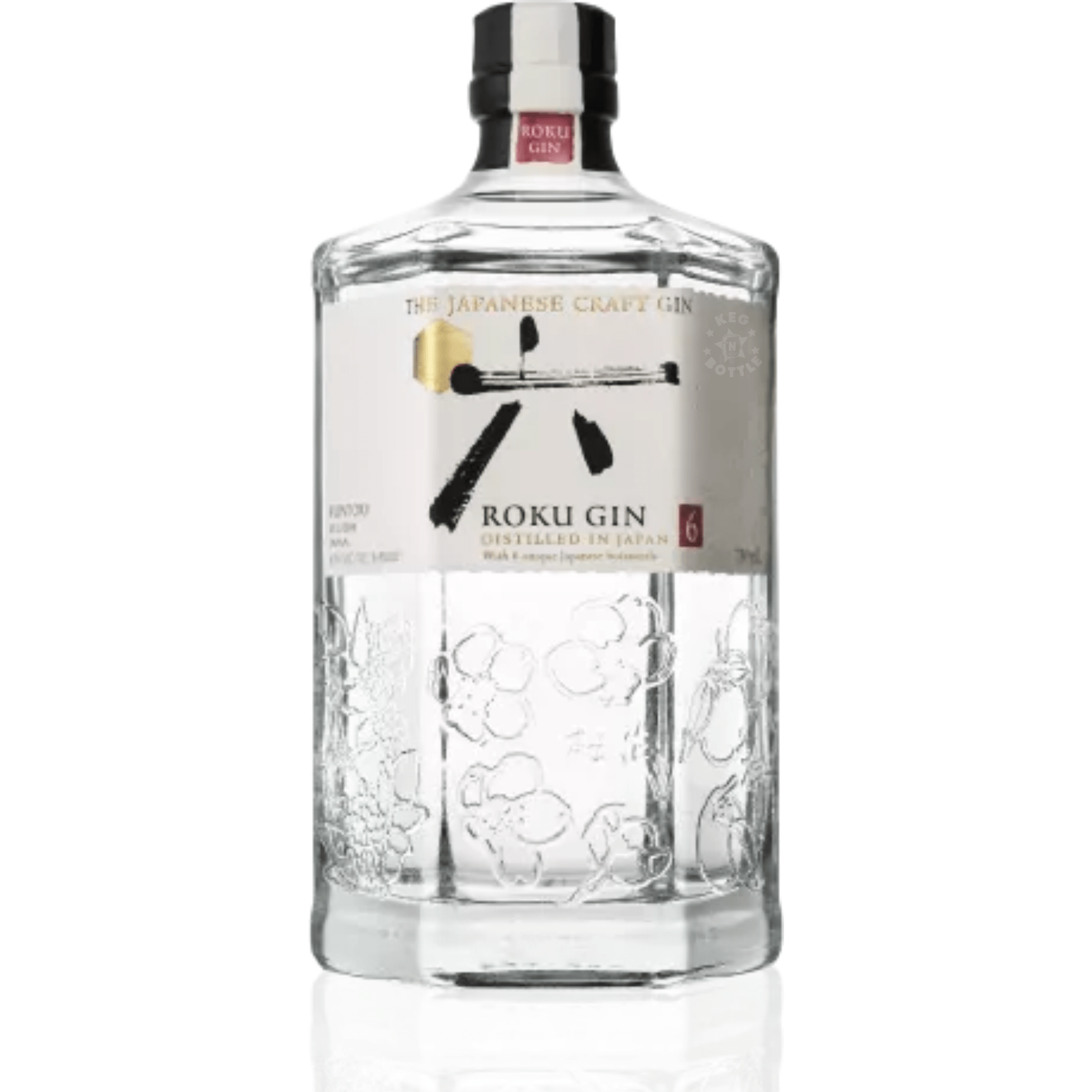 Roku Japanese Craft Gin (750 ml) | Keg N Bottle