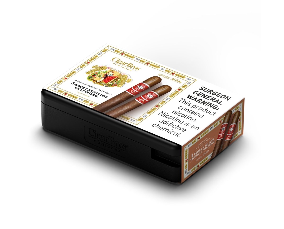 Romeo Y Julieta 1875 Bully 5ct Cigar Set + Personal Humidor by CigarBros | Keg N Bottle