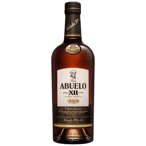 Ron Abuelo Anejo XII Two Oaks Rum (750 ml) | Keg N Bottle