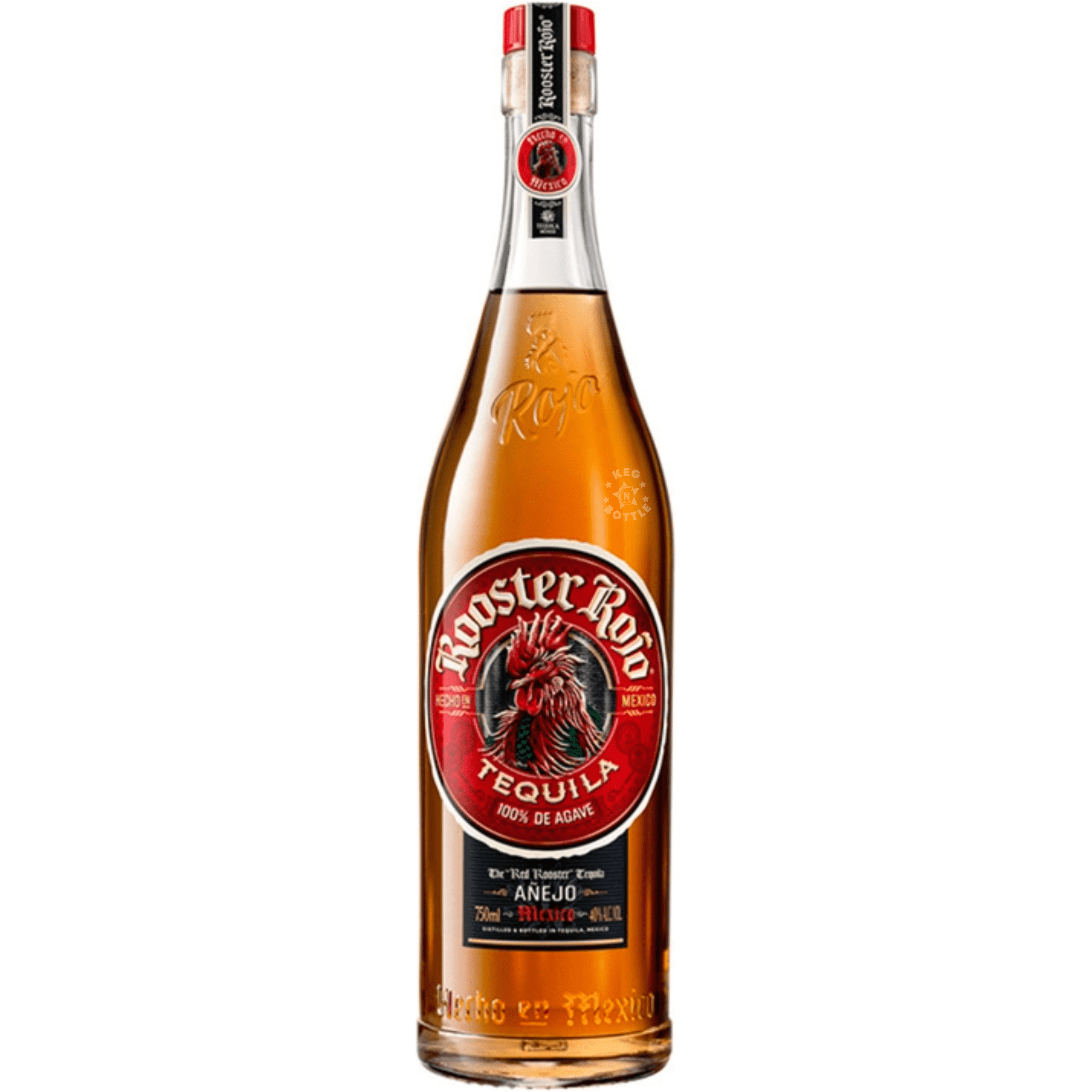 Rooster Rojo Anejo Tequila (750 ml) | Keg N Bottle