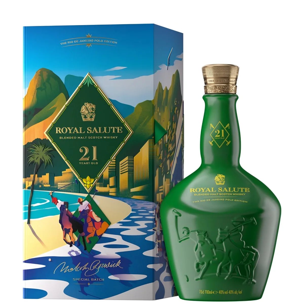 Royal Salute Rio De Jinero 21 Year Blended Scotch Whiskey (750mL) | Keg N Bottle