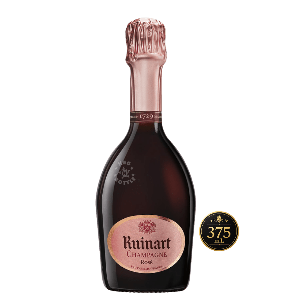 Ruinart Rosé Champagne available in 375mL from Champagne France
