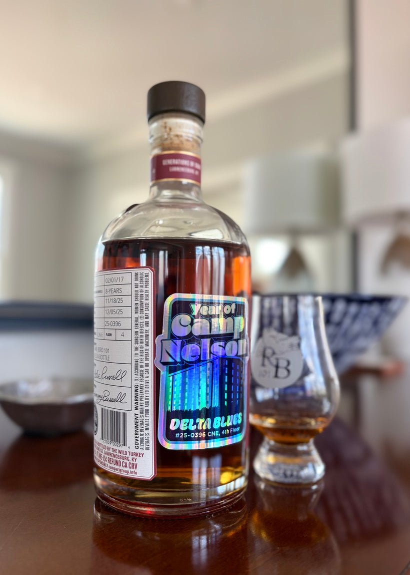 Russell's Reserve Private Barrel Selection (Barrel 25 - 0396 - Delta Blues) - Rare Bird 101 & Keg N Bottle Private Barrel Pick 750 ml | Keg N Bottle