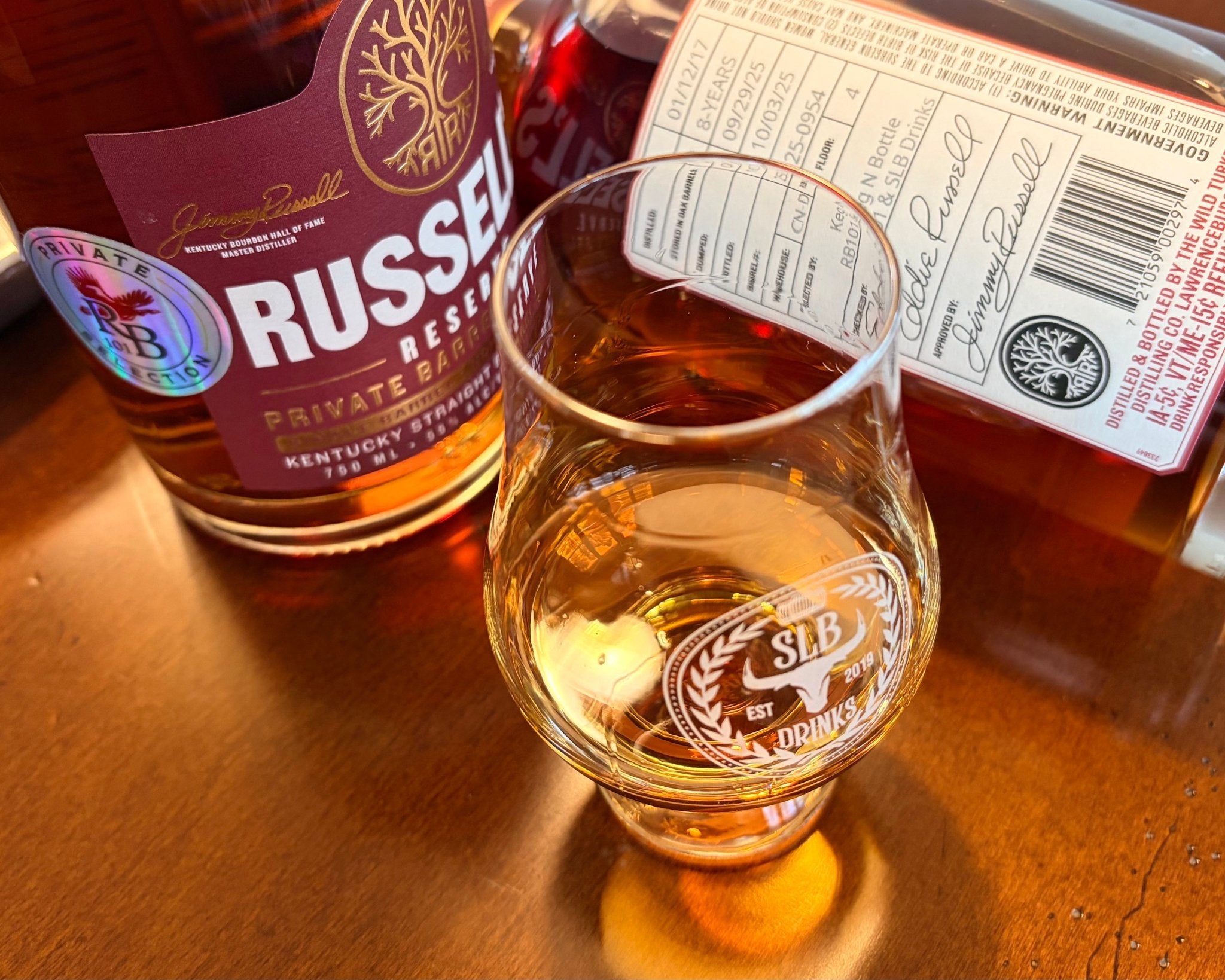 Russell's Reserve Private Barrel Selection (Barrel 25 - 0954 - Riley Children’s Hospital) - Rare Bird 101 & Keg N Bottle Private Barrel Pick 750 ml | Keg N Bottle