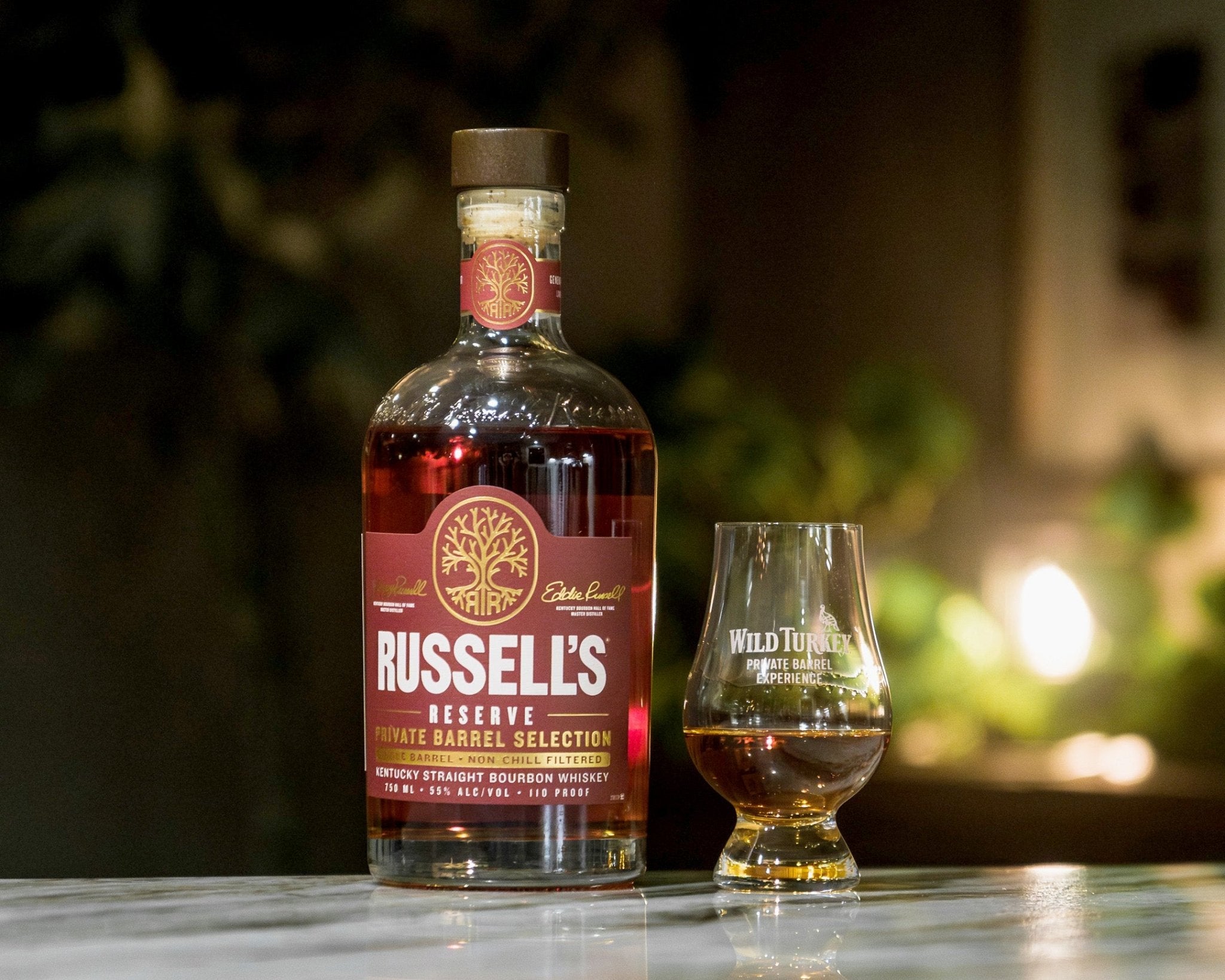 Russell's Reserve Private Barrel Selection (Barrel 25 - 1140 - "Funkadelic Haze") - The Bourbon Judge x Stuff & Whiskey & Keg N Bottle Private Barrel Pick 750 ml | Keg N Bottle