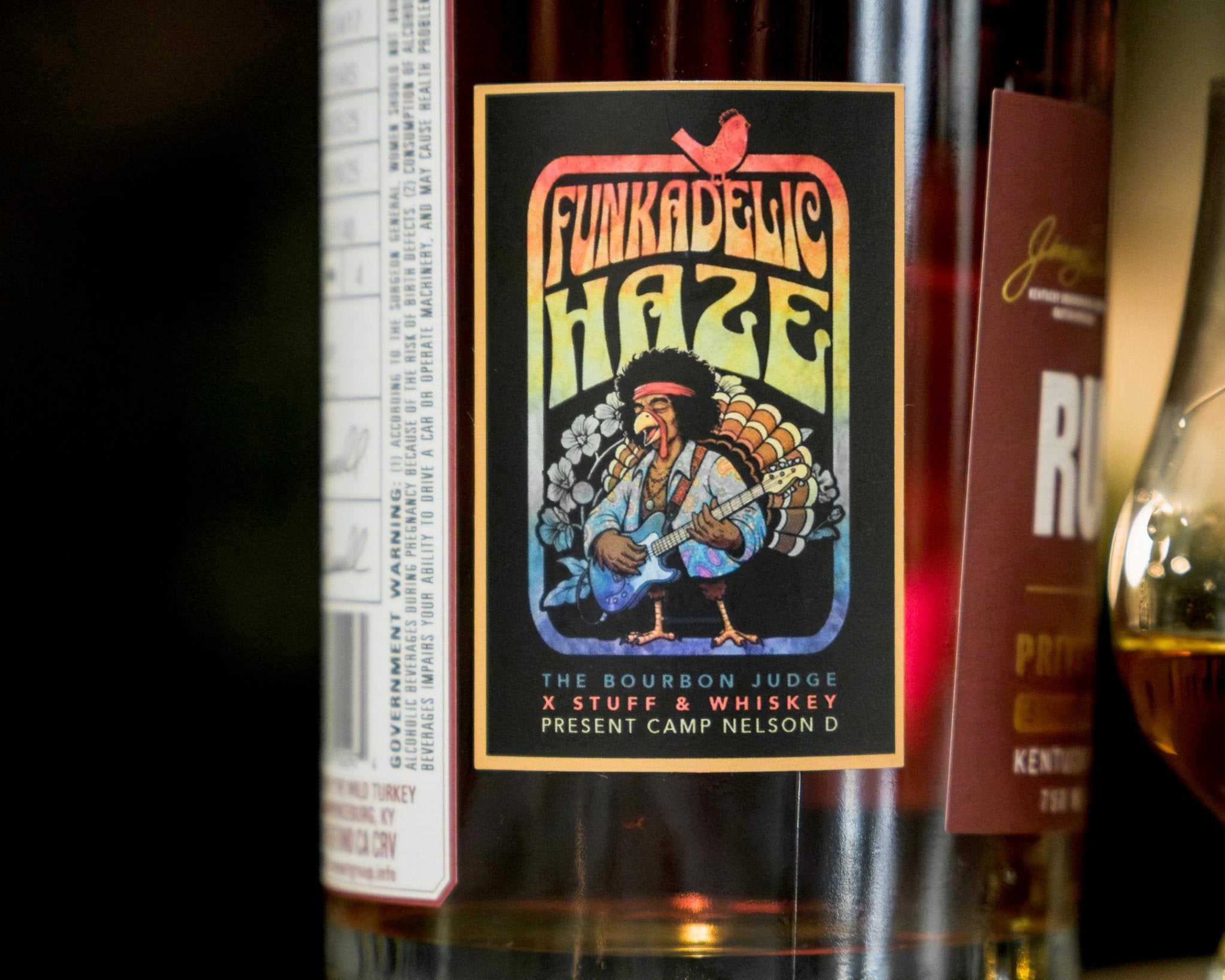Russell's Reserve Private Barrel Selection (Barrel 25 - 1140 - "Funkadelic Haze") - The Bourbon Judge x Stuff & Whiskey & Keg N Bottle Private Barrel Pick 750 ml | Keg N Bottle