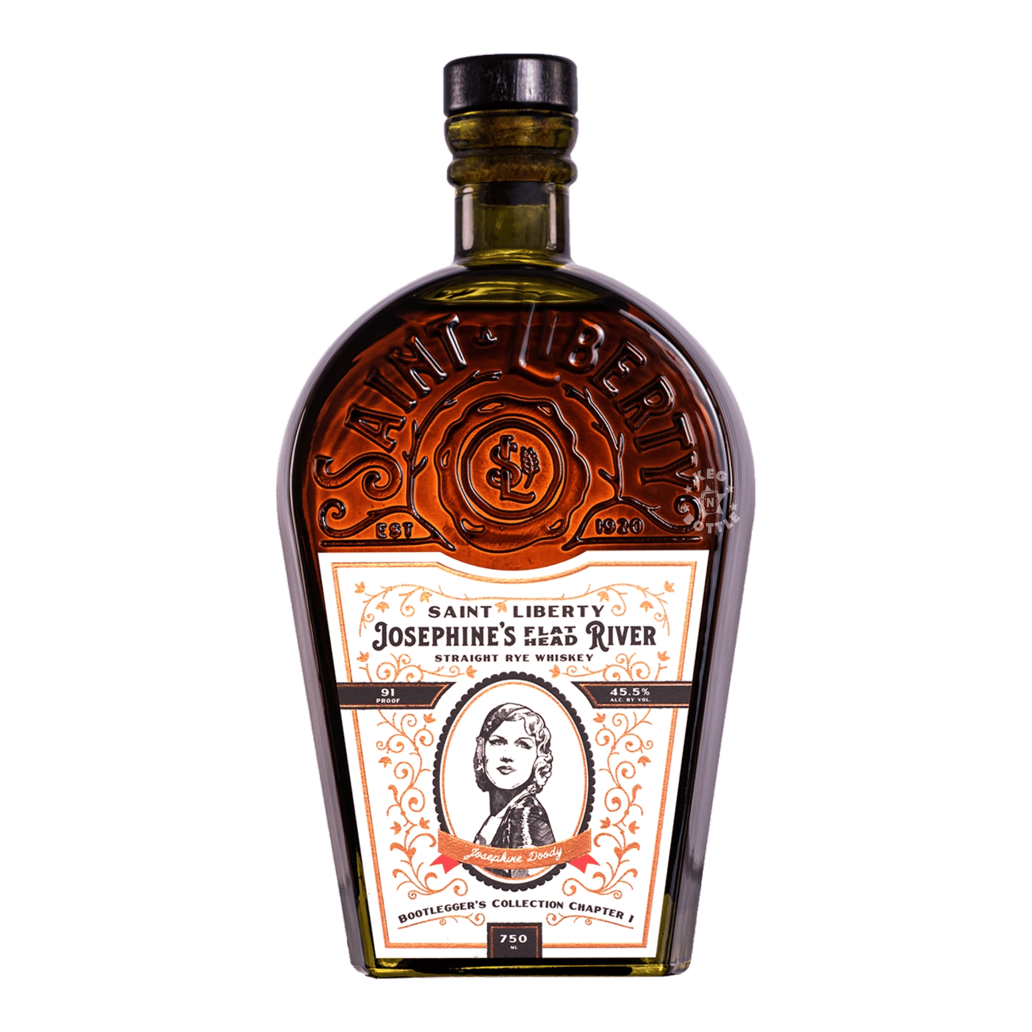 Saint Liberty Josephine's Flatehead River Rye Whiskey (750 ml) | Keg N Bottle