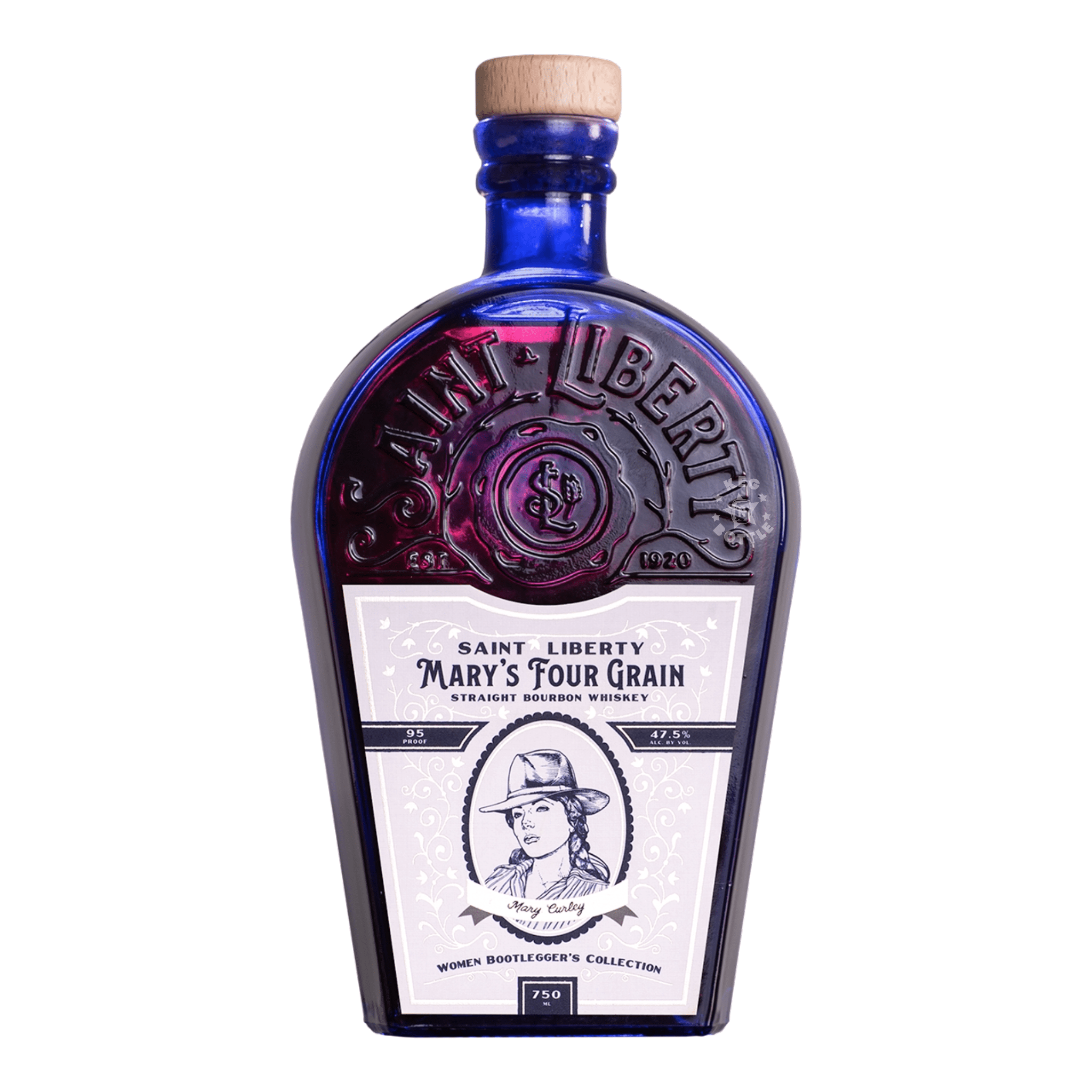 Saint Liberty Mary's Four Grain Bourbon (750 ml) | Keg N Bottle