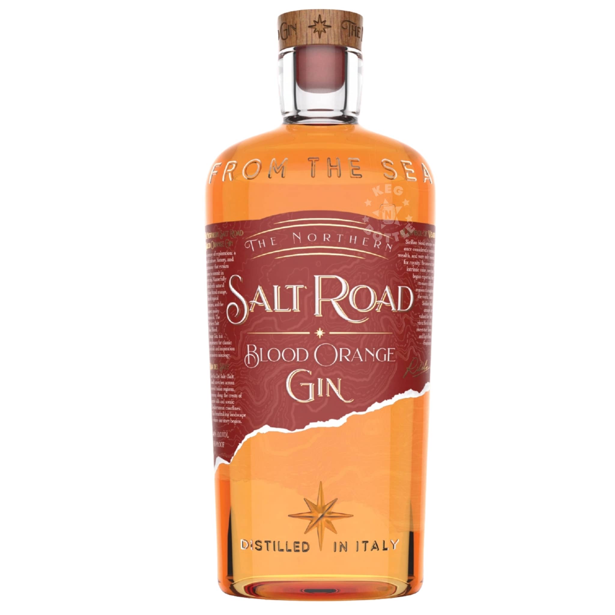 Salt Road Blood Orange Gin (750 ml) | Keg N Bottle