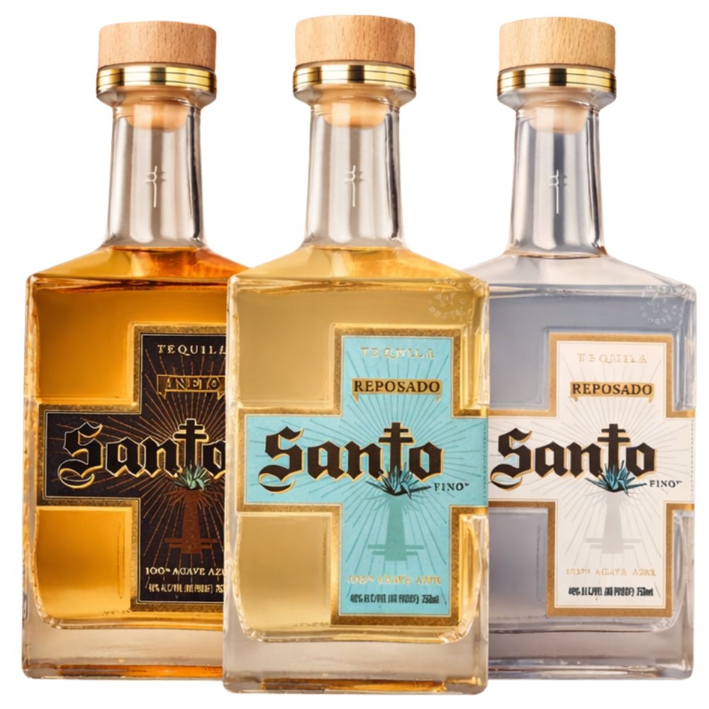 Sammy Hagar & Guy Fieri Santo Tequila Combo Pack (3 x 750 ml) | Keg N Bottle