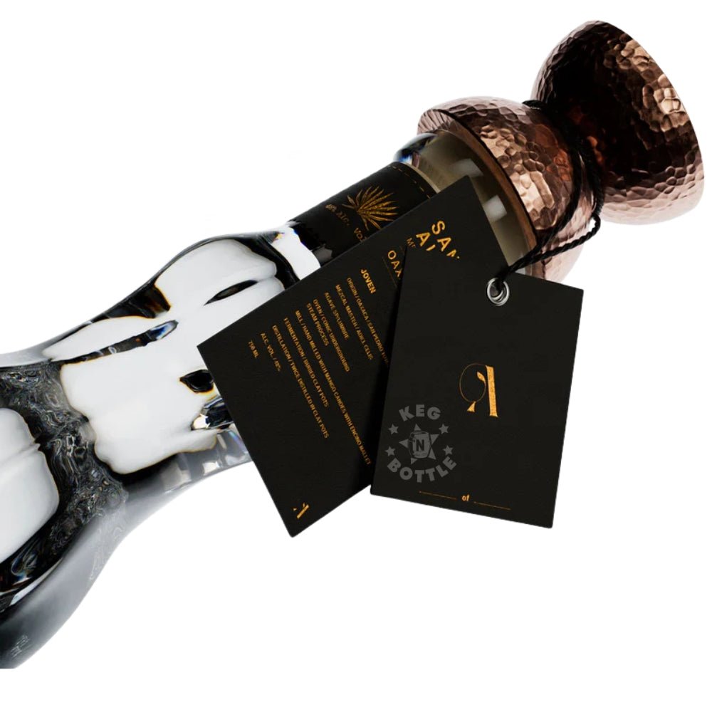 Santa Almagia Lumbre Joven Ancestral Mezcal 750ml luxury bottle