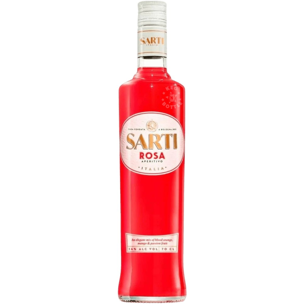 Sarti Rosa Italian Aperitif 700mL bottle.