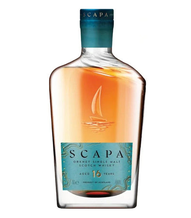 Scapa 16 Year Single Malt Scotch Whiskey (700mL) | Keg N Bottle