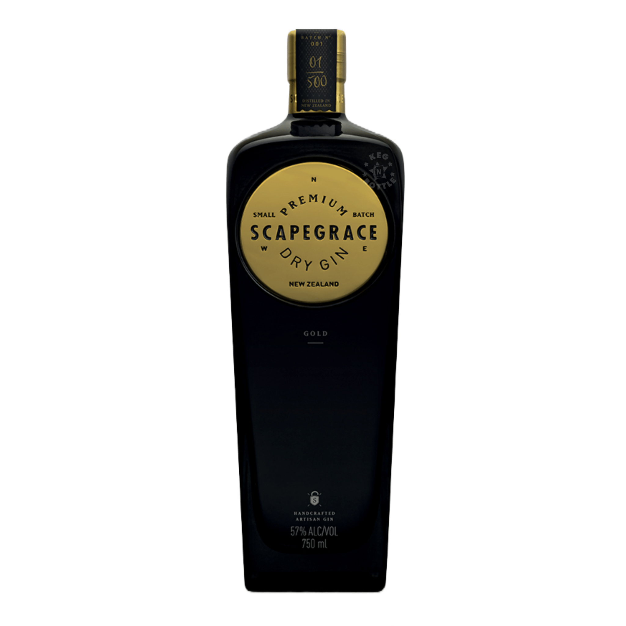 Scapegrace Gold Premium Dry Gin (750 ml) | Keg N Bottle