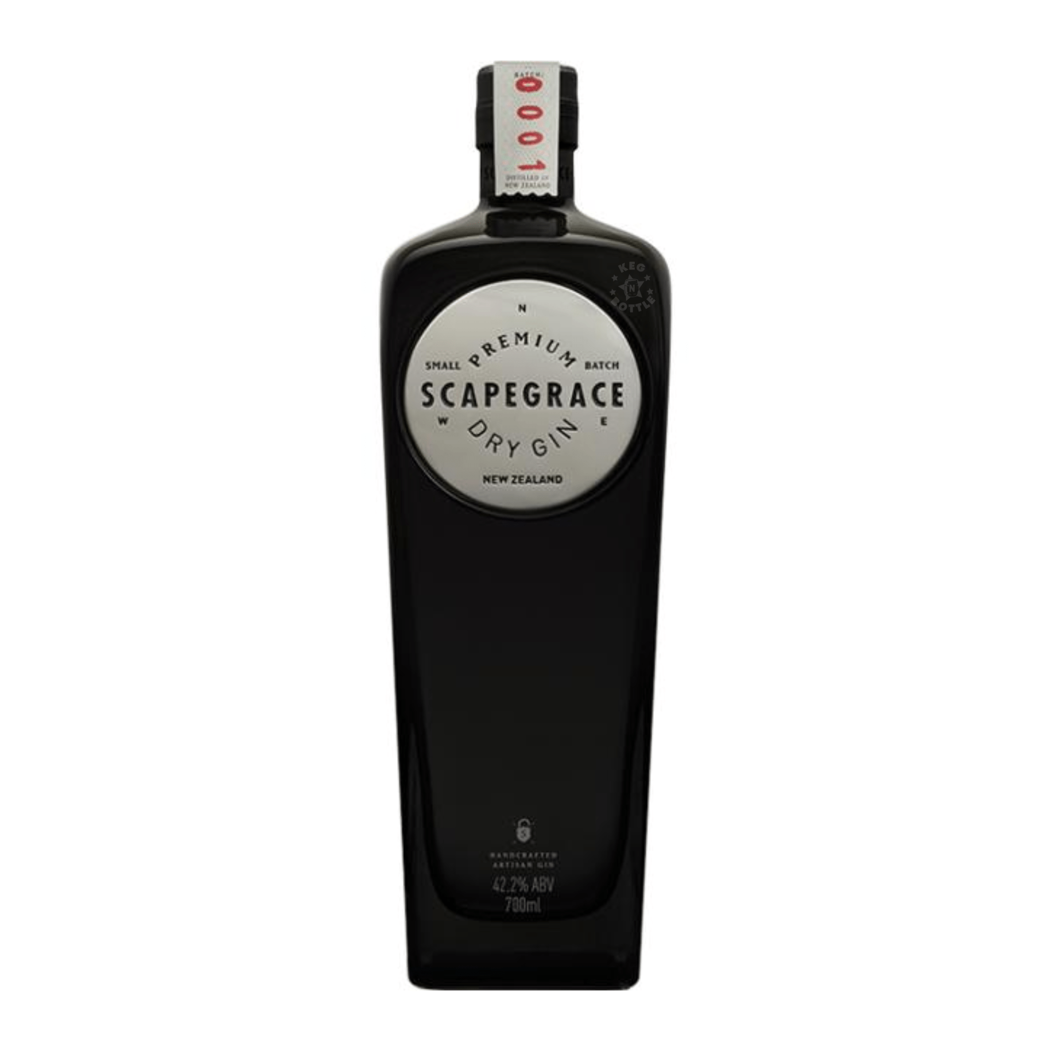 Scapegrace Silver Premium Dry Gin (750ml) - Keg N Bottle