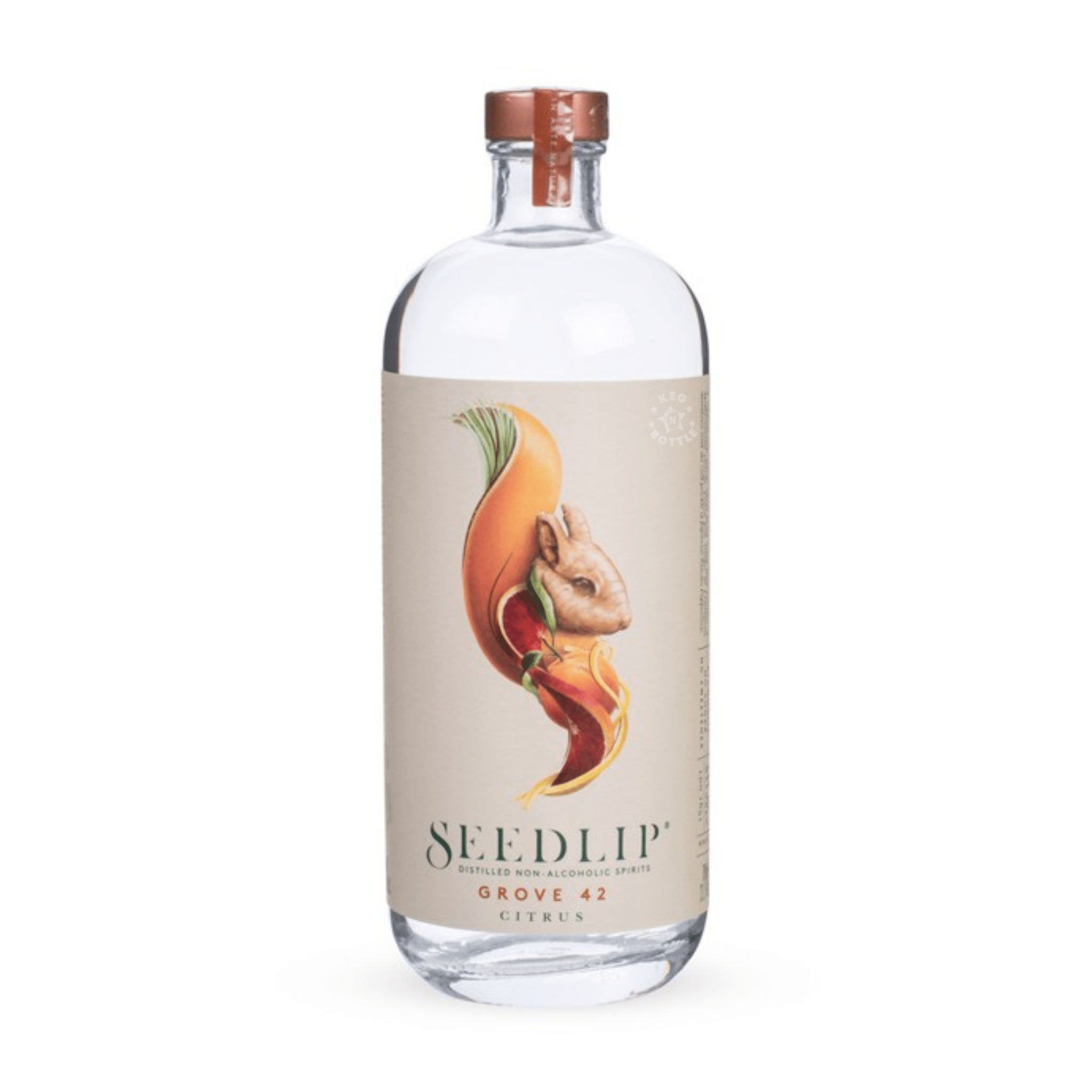Seedlip Grove 42 Citrus Non - Alcoholic Spirit (700 ml) - Keg N Bottle