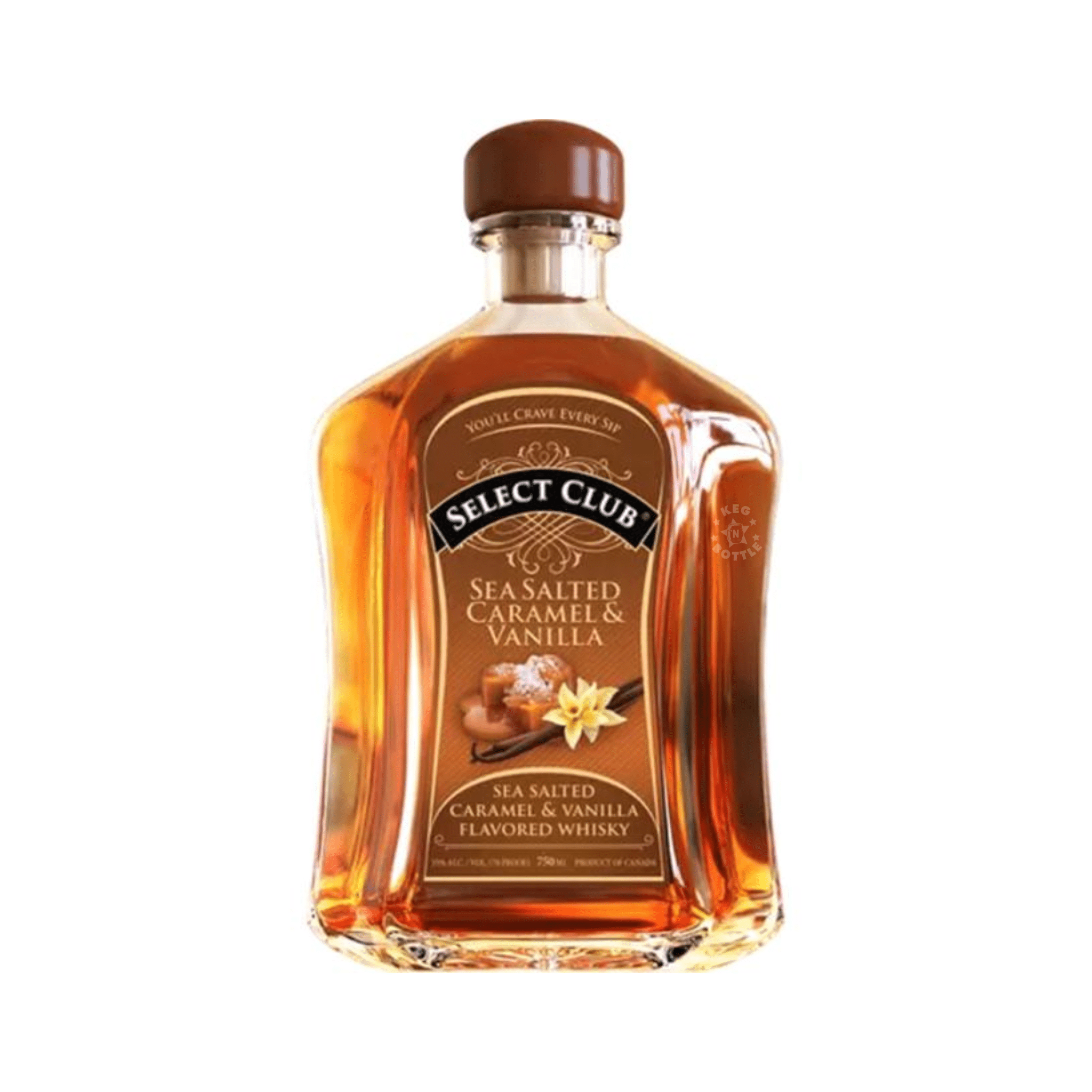 Select Club Sea Salt Caramel and Vanilla Whisky (750 ml) - Keg N Bottle