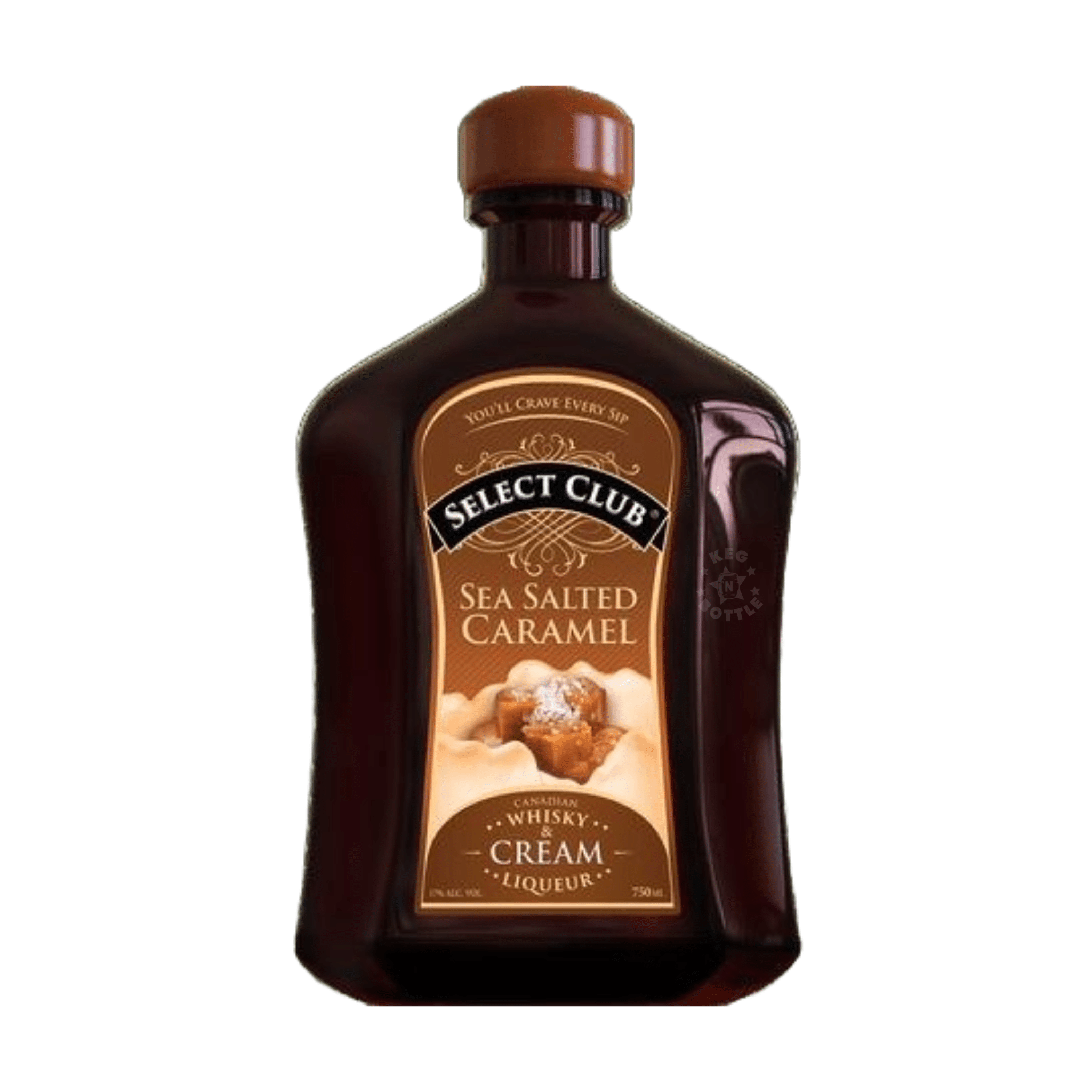 Select Club Sea Salted Caramel Whisky & Cream Liqueur (750 ml) - Keg N Bottle