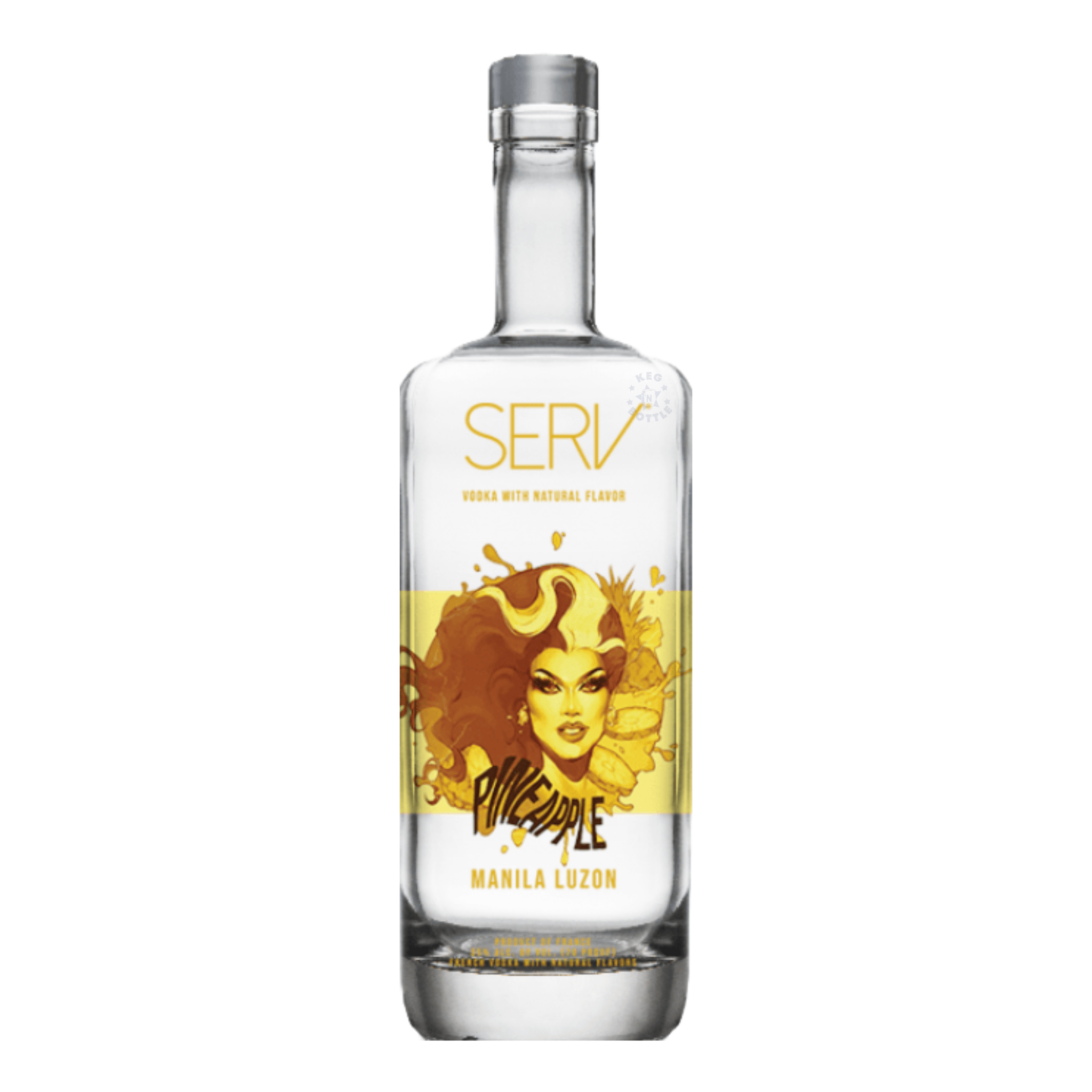SERV Manila Luzon Pineapple Vodka (750 ml) - Keg N Bottle