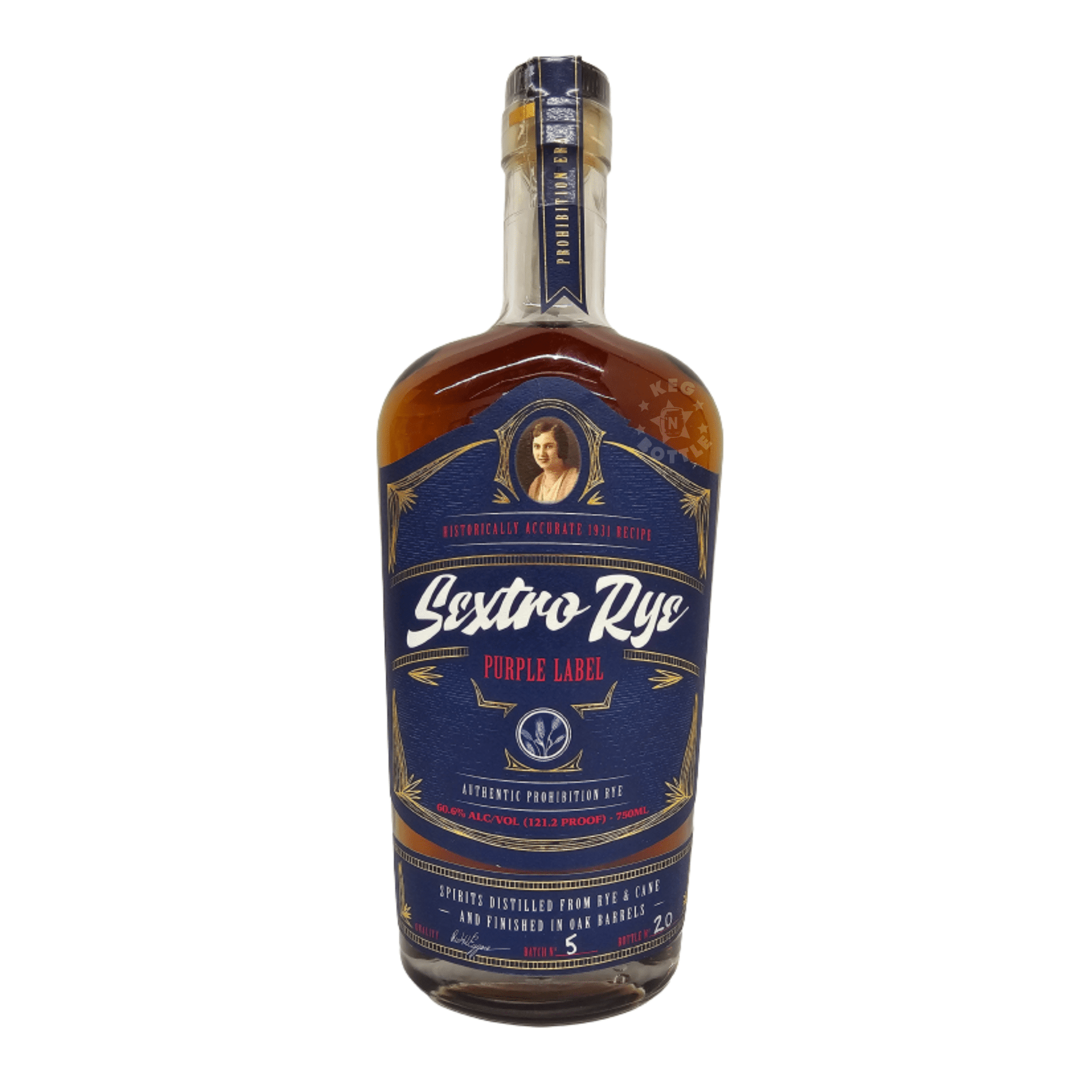 Sextro Purple Label Rye (750 ml) | Keg N Bottle