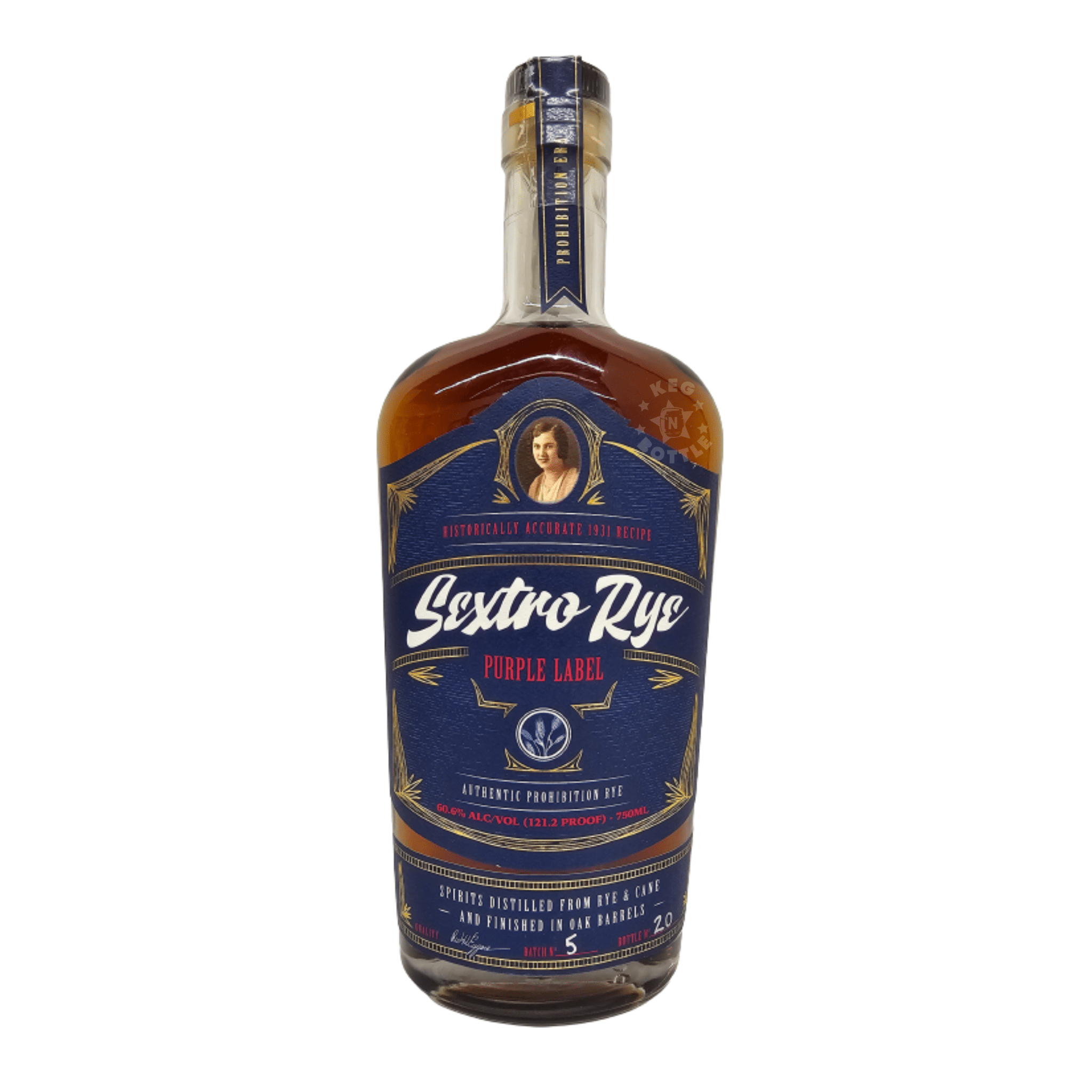 Sextro Purple Label Rye (750 ml) - Keg N Bottle