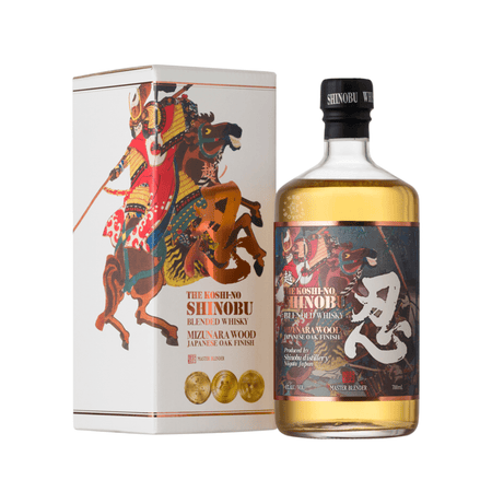  Blended Whisky 鶏型ボトル shinobu-blended-malt-mizunara-