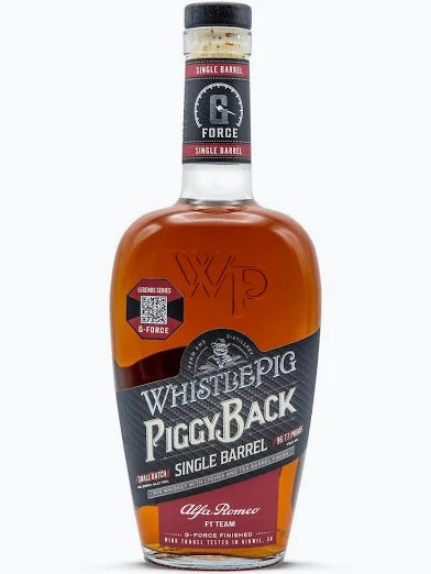 WhistlePig X Alfa Romeo F1 PiggyBack Rye Whiskey (750 ml)