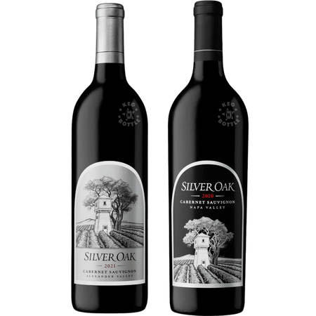 Silver Oak Cabernet Sauvignon Napa & Alexander Valley Bundle