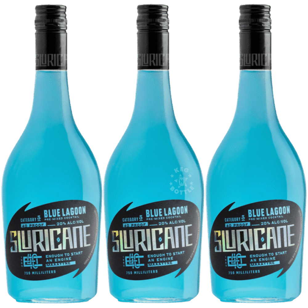 Sluricane Blue Lagoon Pre-Mixed Cocktail (750 mL) | Keg N Bottle