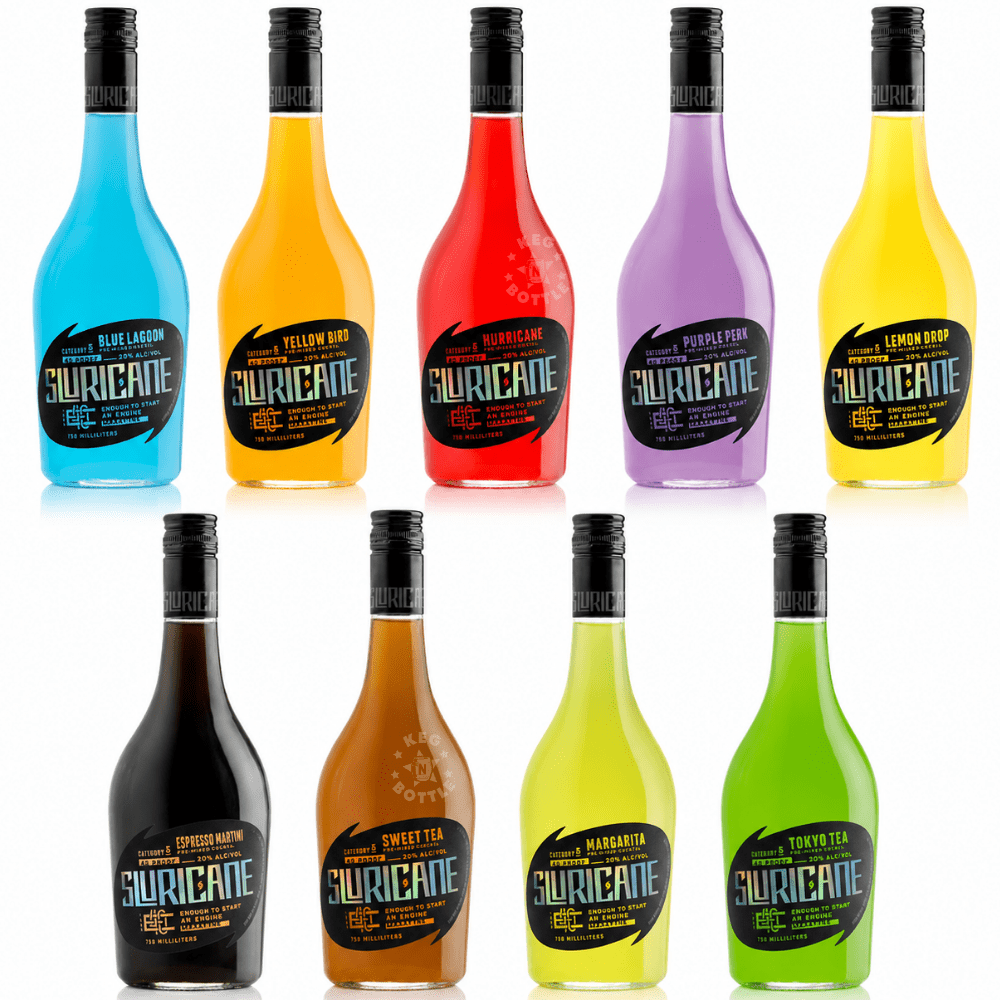 Sluricane Pre-Mixed Cocktail Variety Bundle (9 x 750mL) | Keg N Bottle