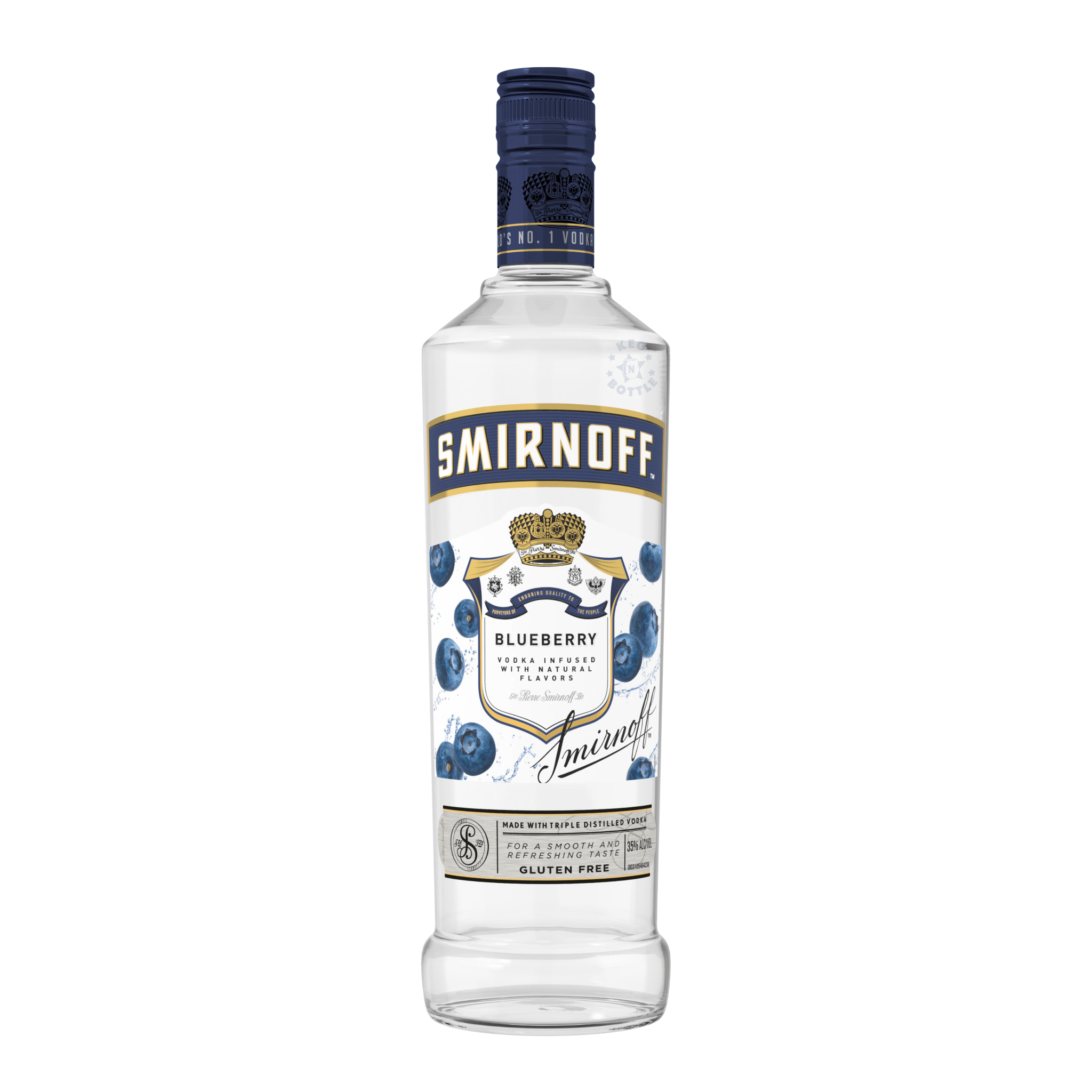 Smirnoff Blueberry Vodka (750 ml) - Keg N Bottle